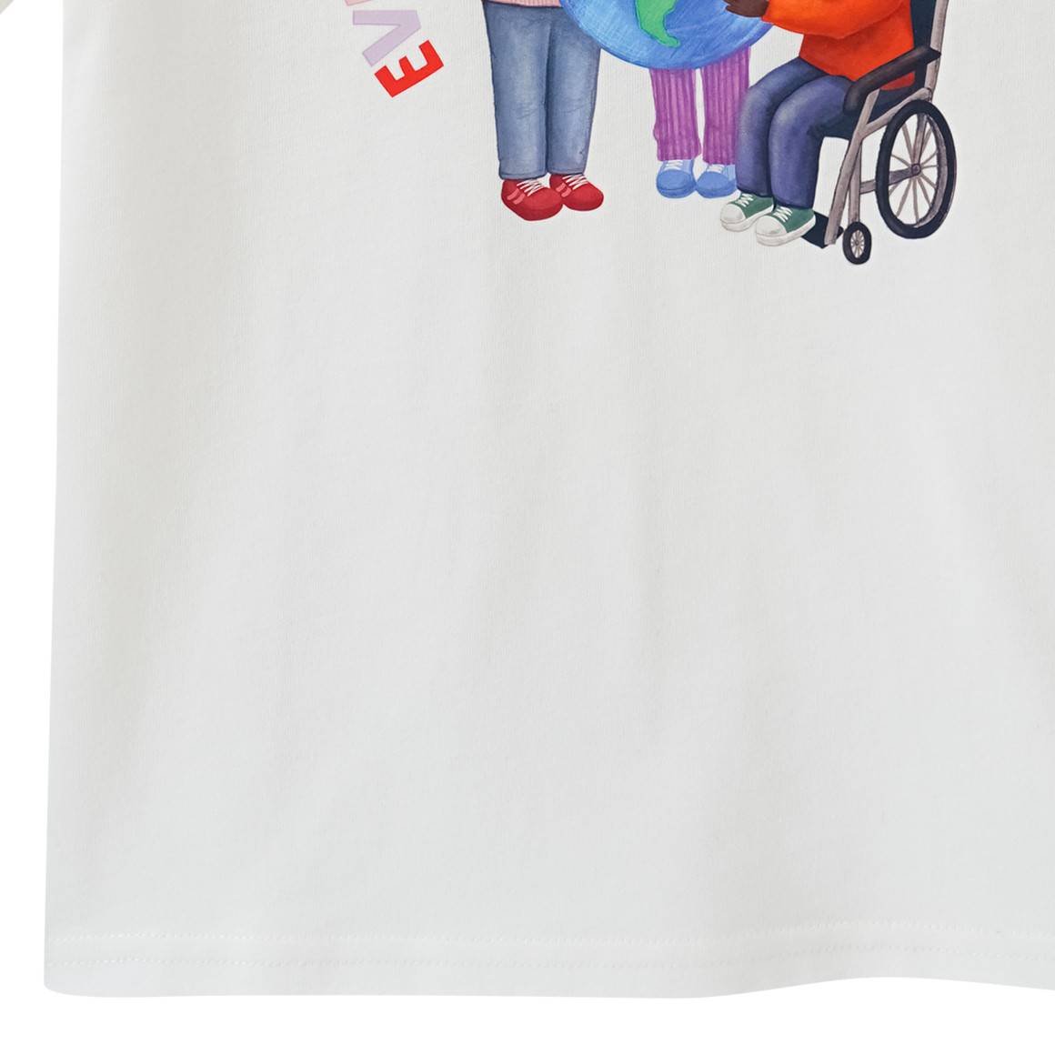 T-shirt voor kinderen met tekstprint