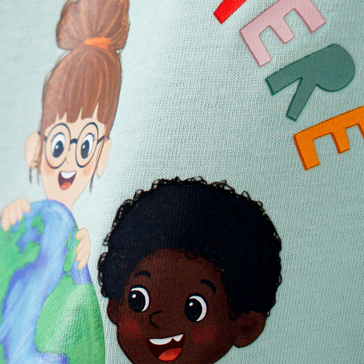 T-shirt voor kinderen met tekstprint