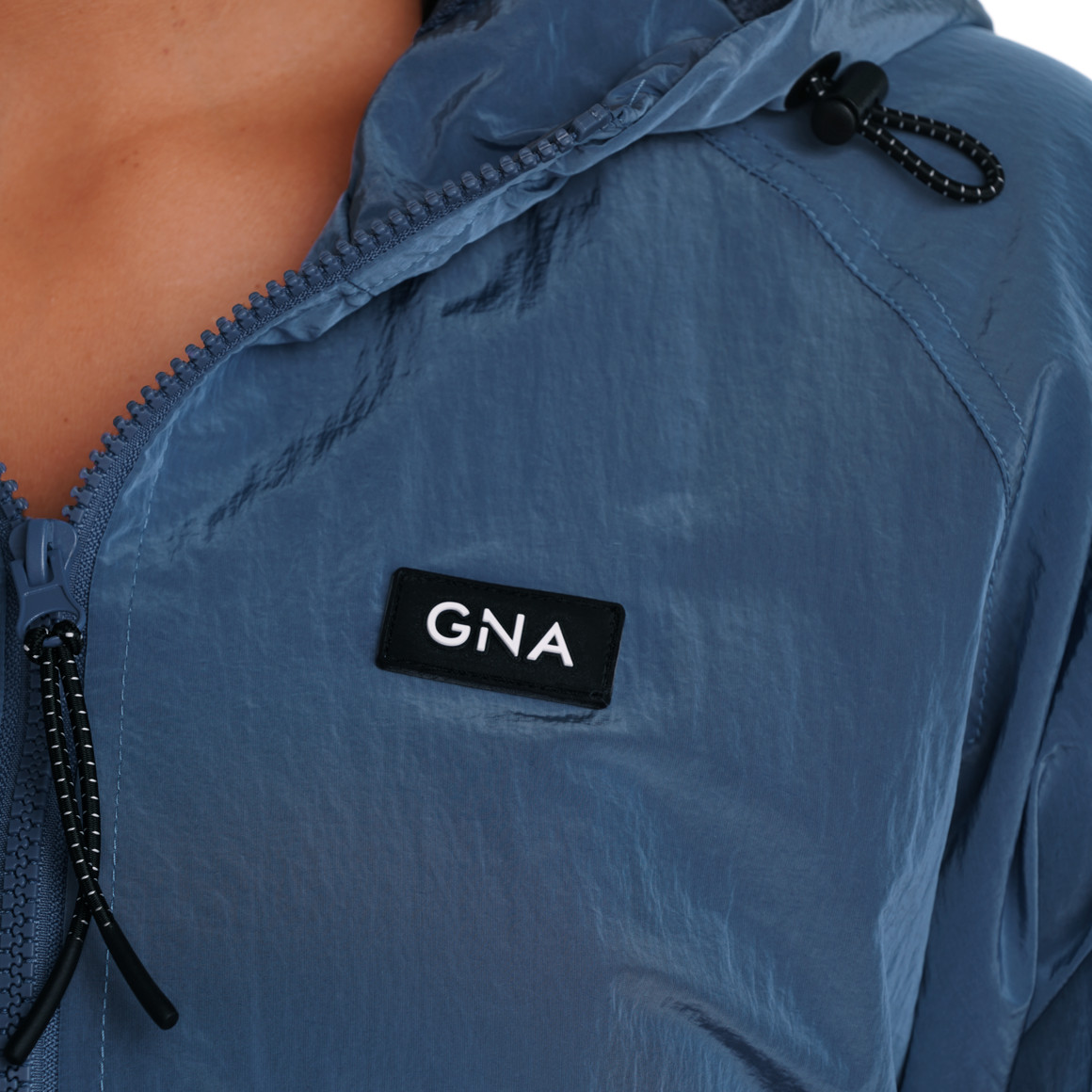 Damessportjack met capuchon