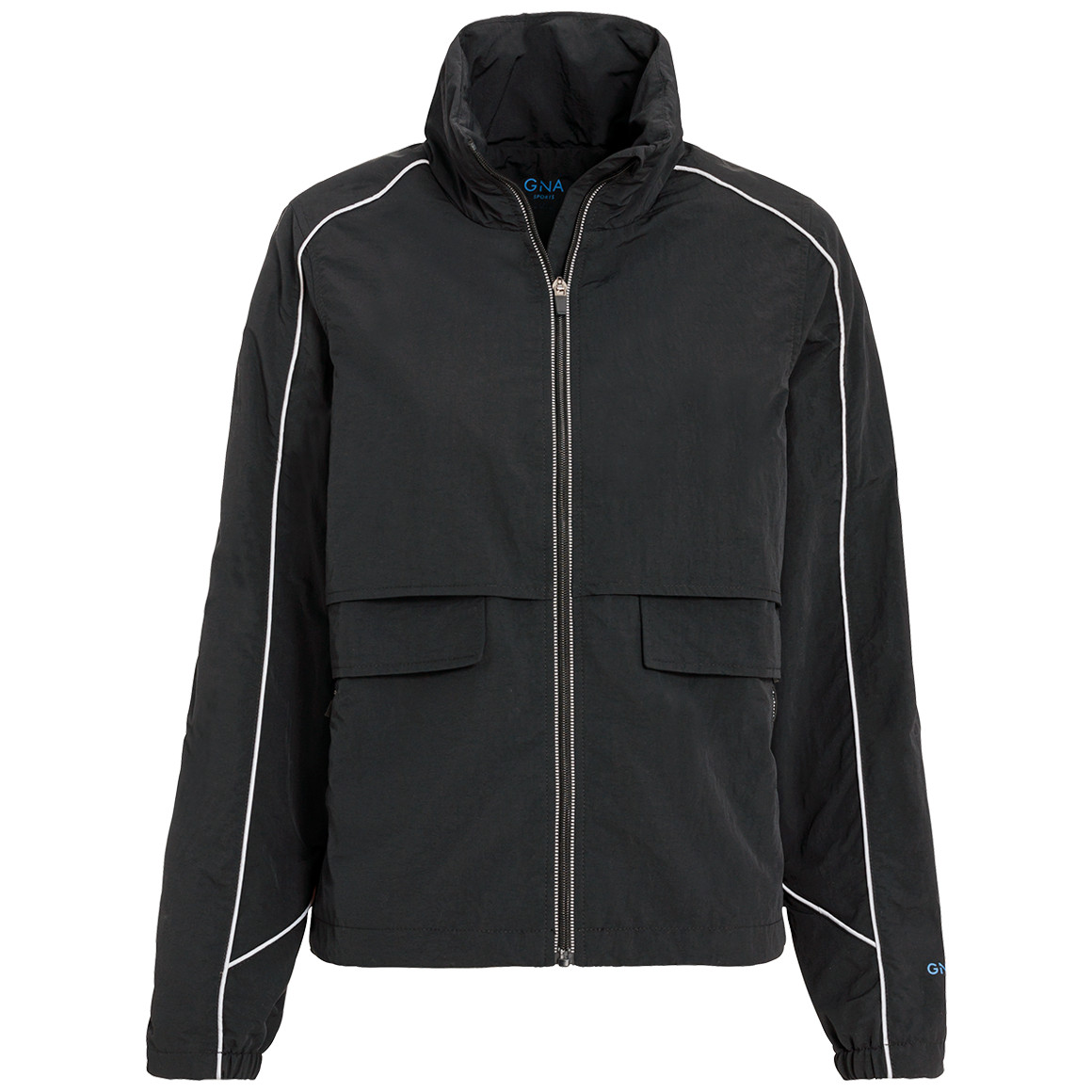 Damen Sport-Jacke mit versteckter Kapuze