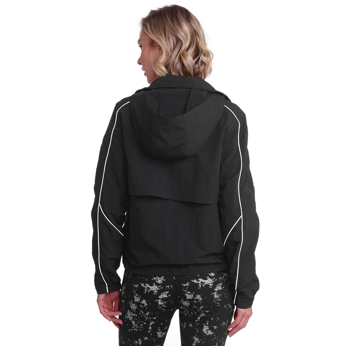 Damen Sport-Jacke mit versteckter Kapuze