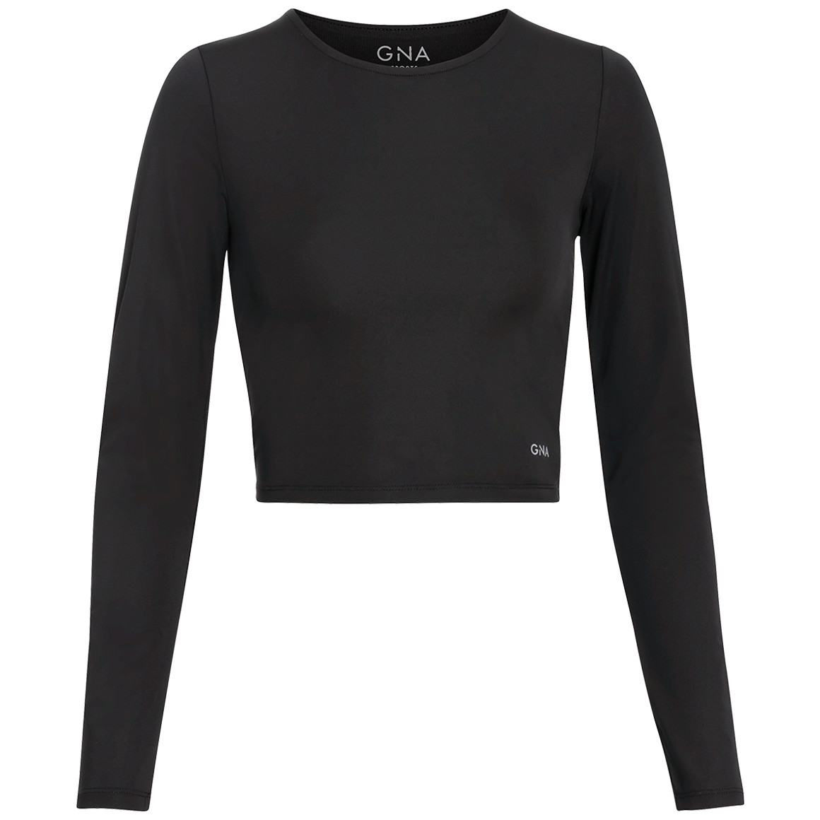 Damen Sport-Langarmshirt unifarben