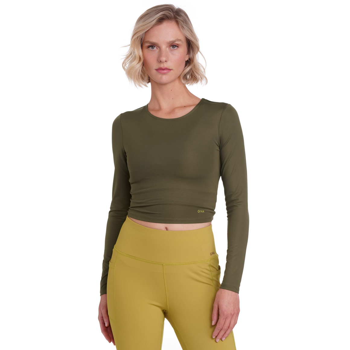 Damen Sport-Langarmshirt unifarben