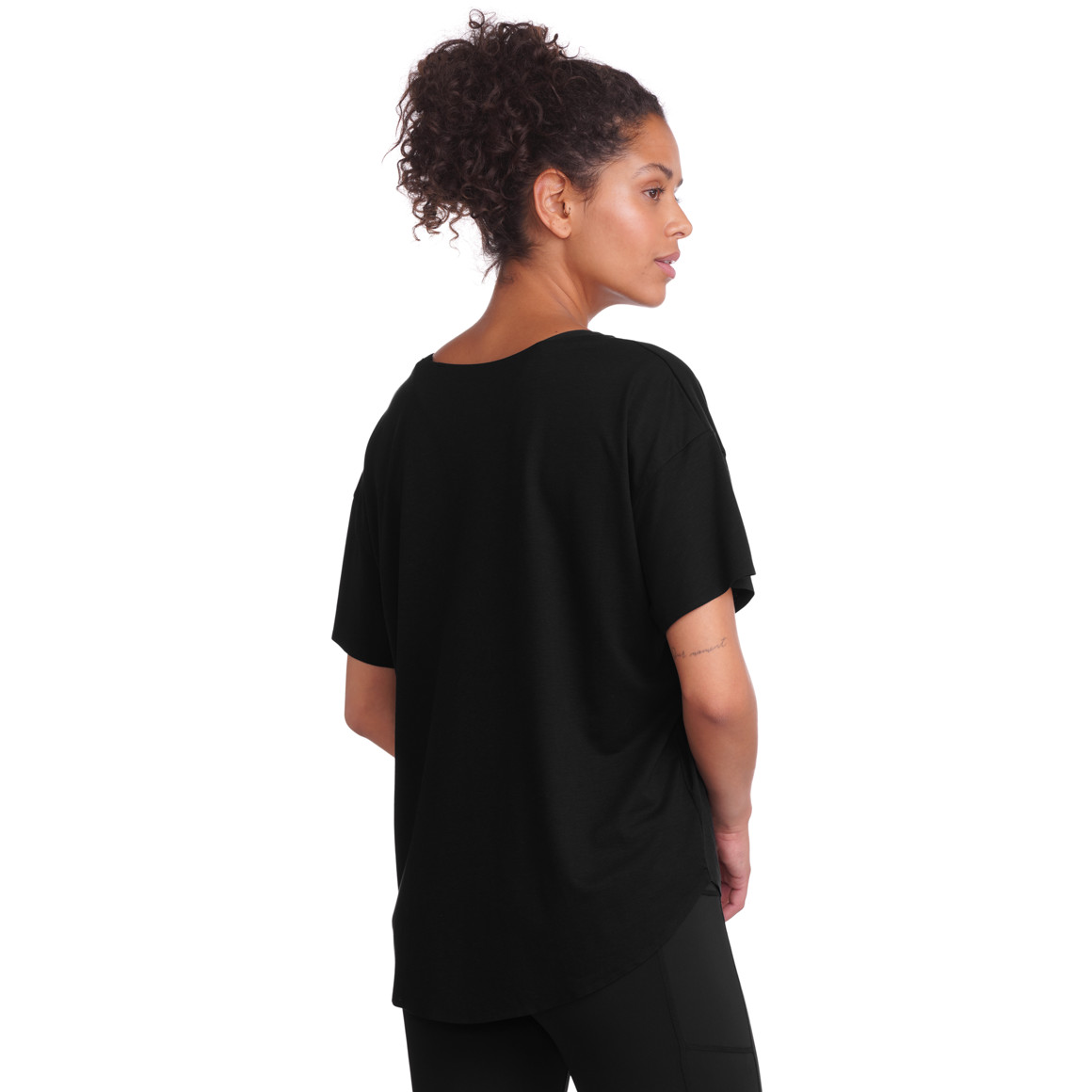 Damen Sport T-Shirt unifarben