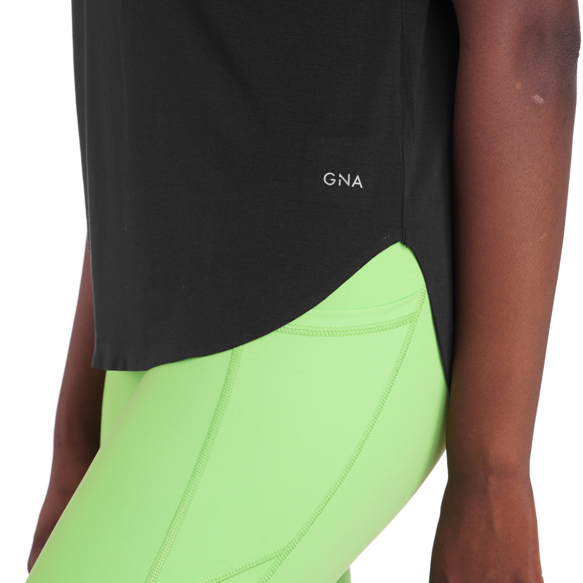 Damen Sport T-Shirt unifarben