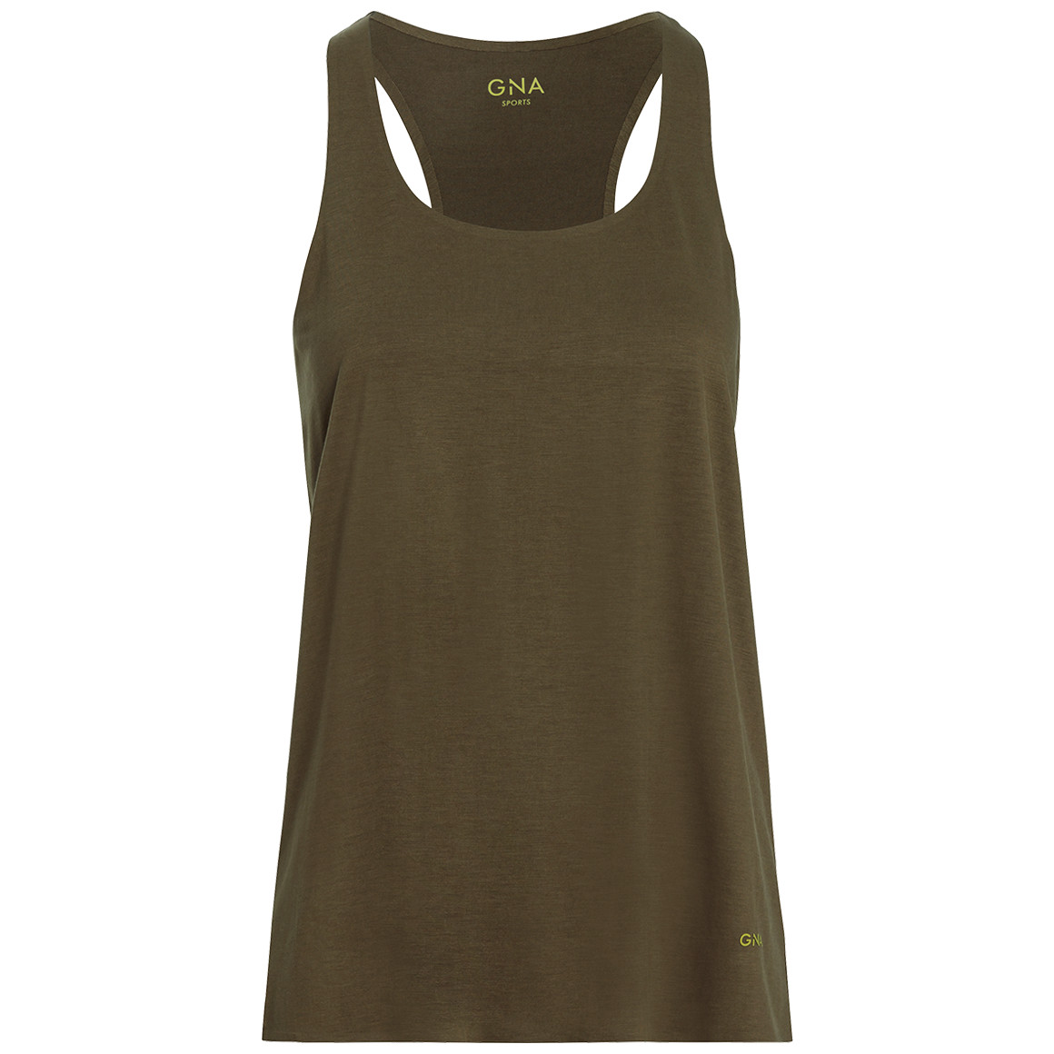 Dames sporttop, effen