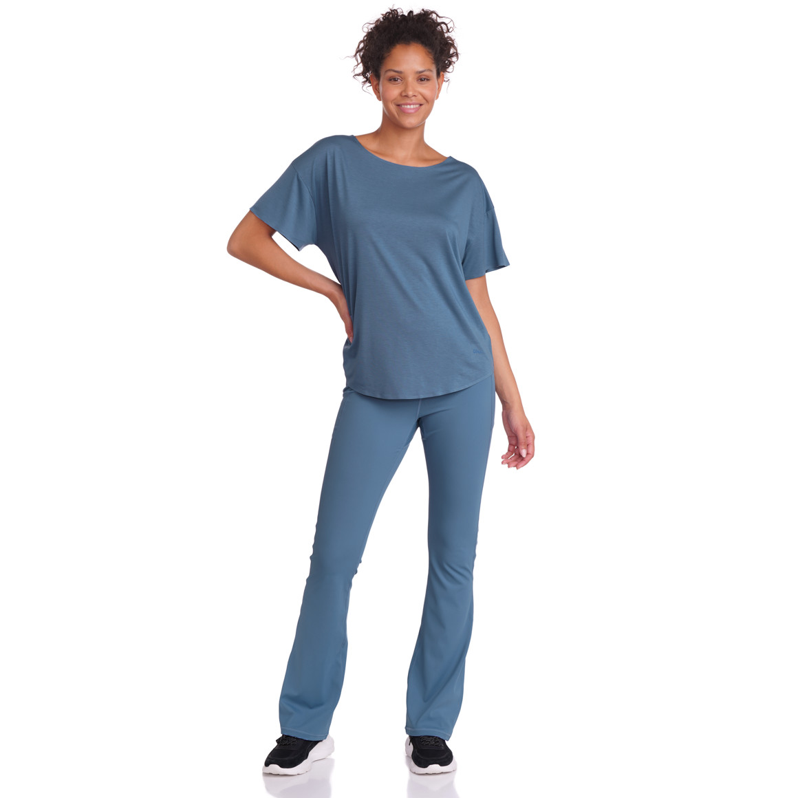 Damen Sport-Leggings mit Schlag