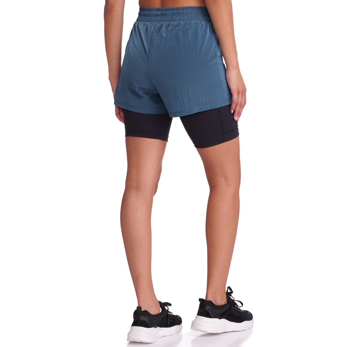 Damen Sport-Shorts zweilagig