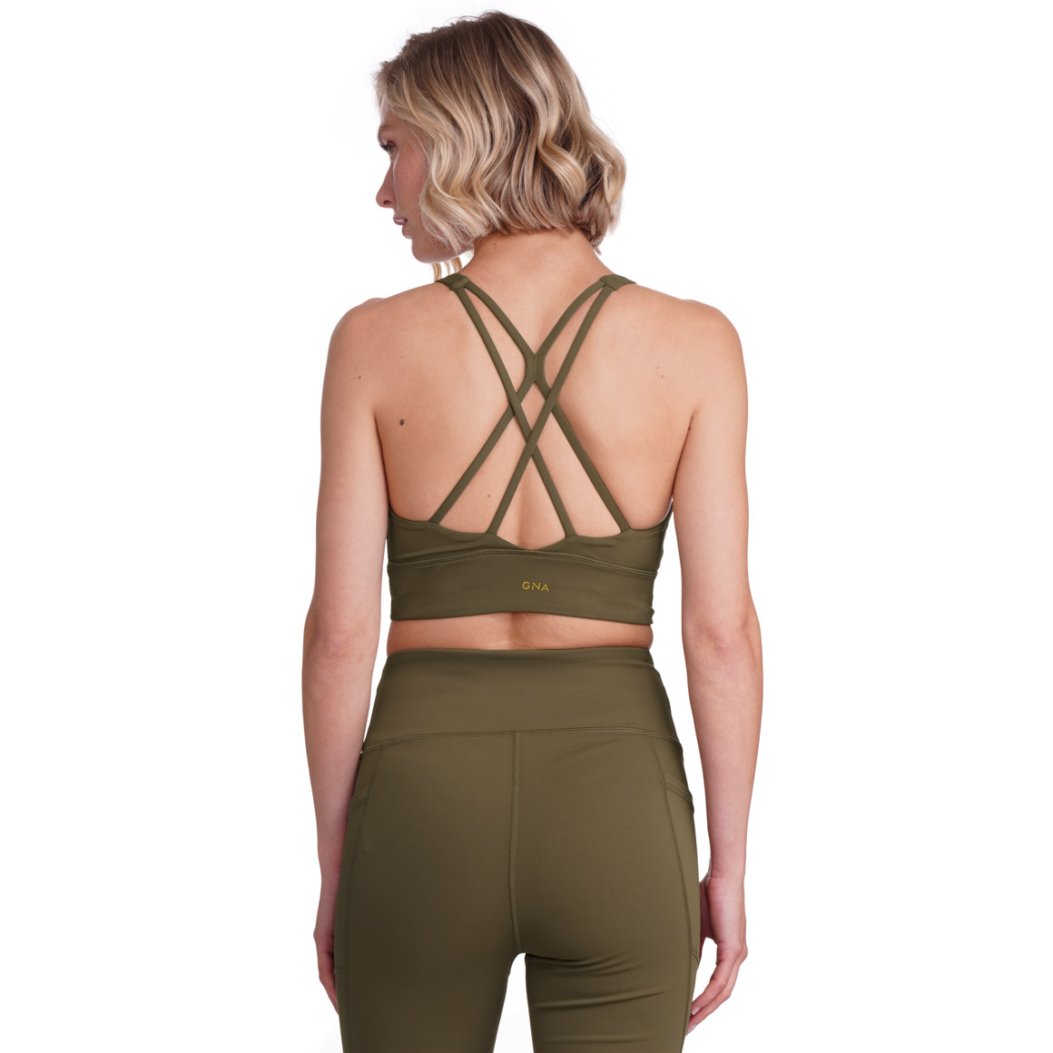 Damessportbustier met uitneembare pads