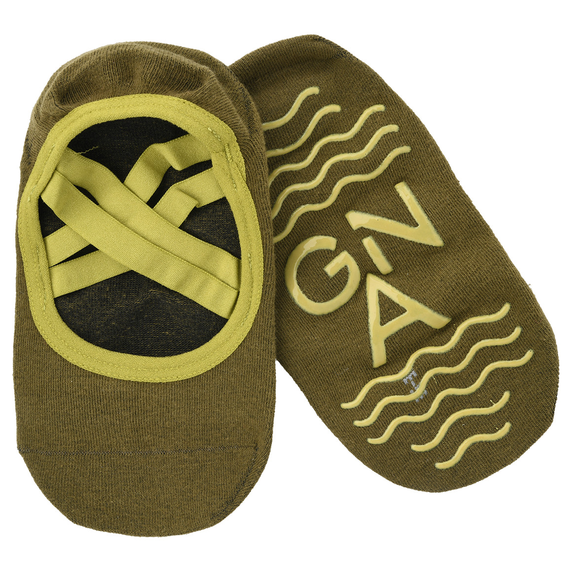 1 paar damessokken met rubberen zool