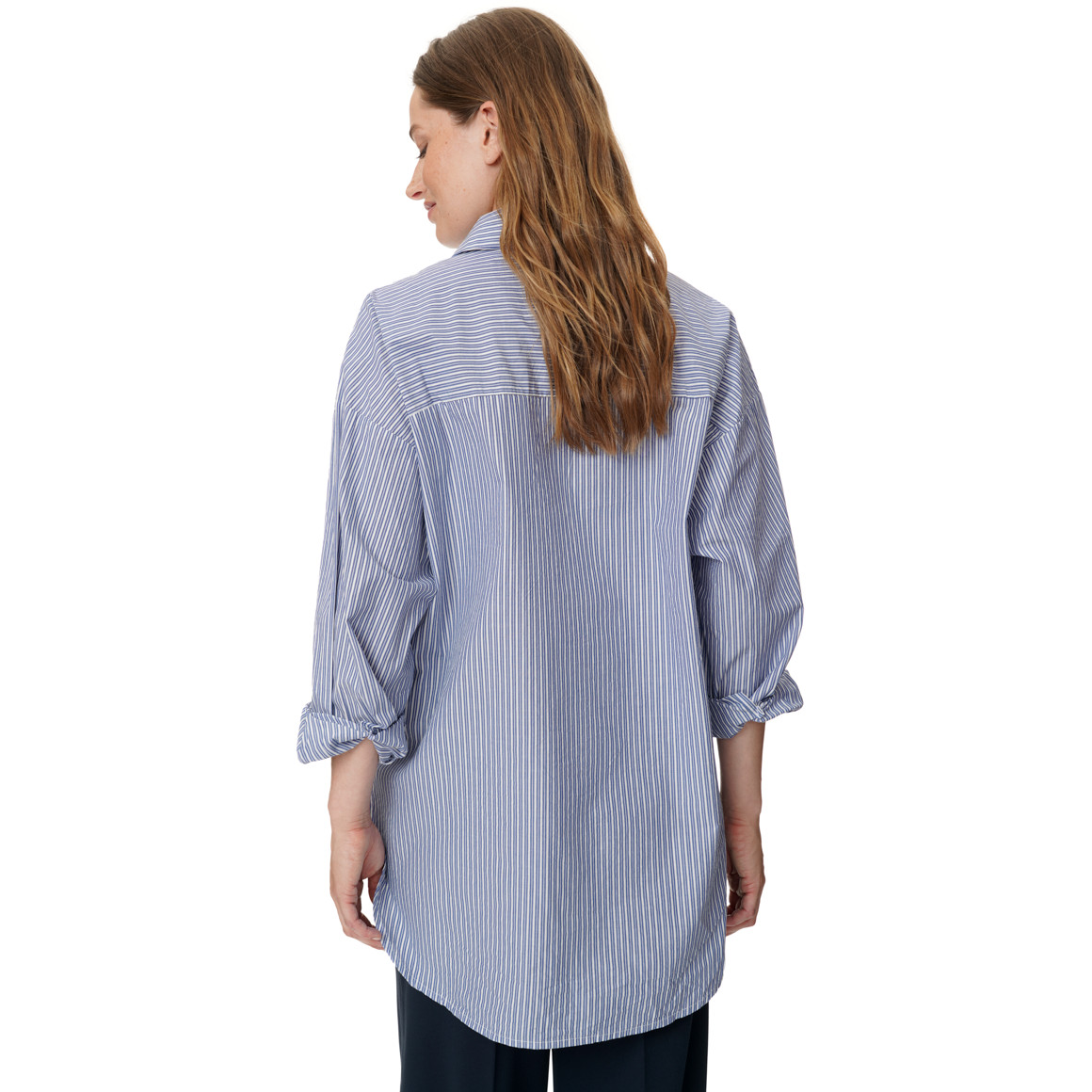 Damen Bluse in Hemd-Optik