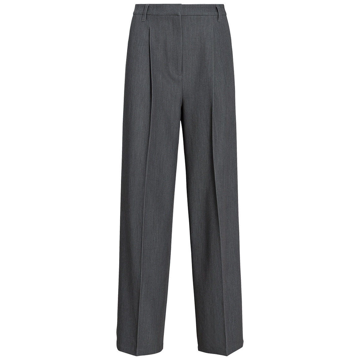 Damen Straight-Hose mit Bundfalte