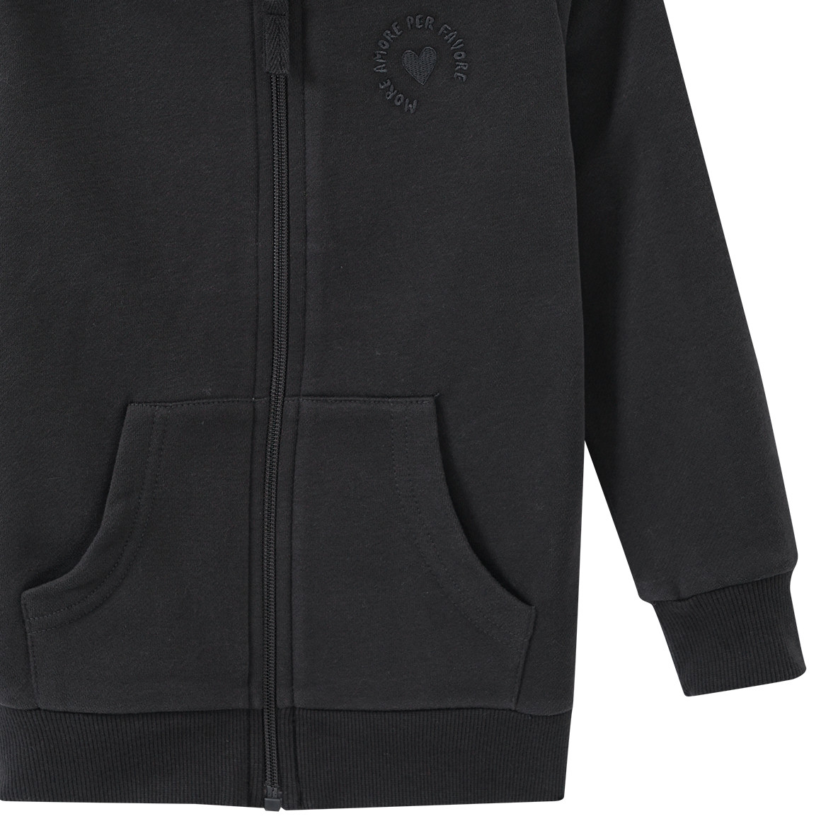 Tricot vest met capuchon voor meisjes