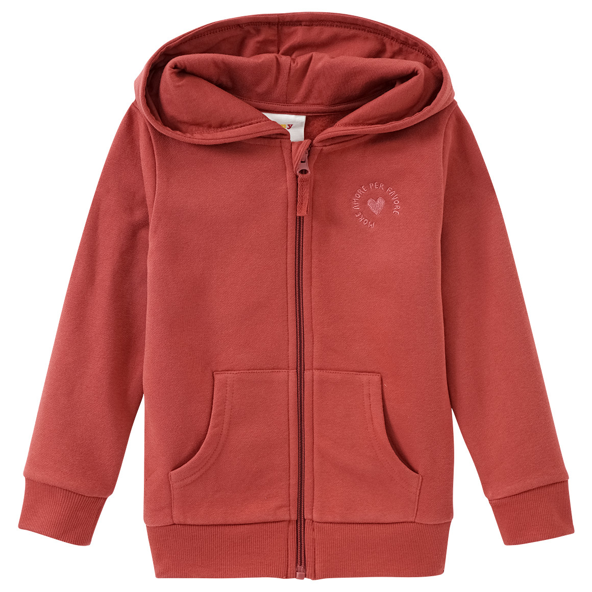 Tricot vest met capuchon voor meisjes