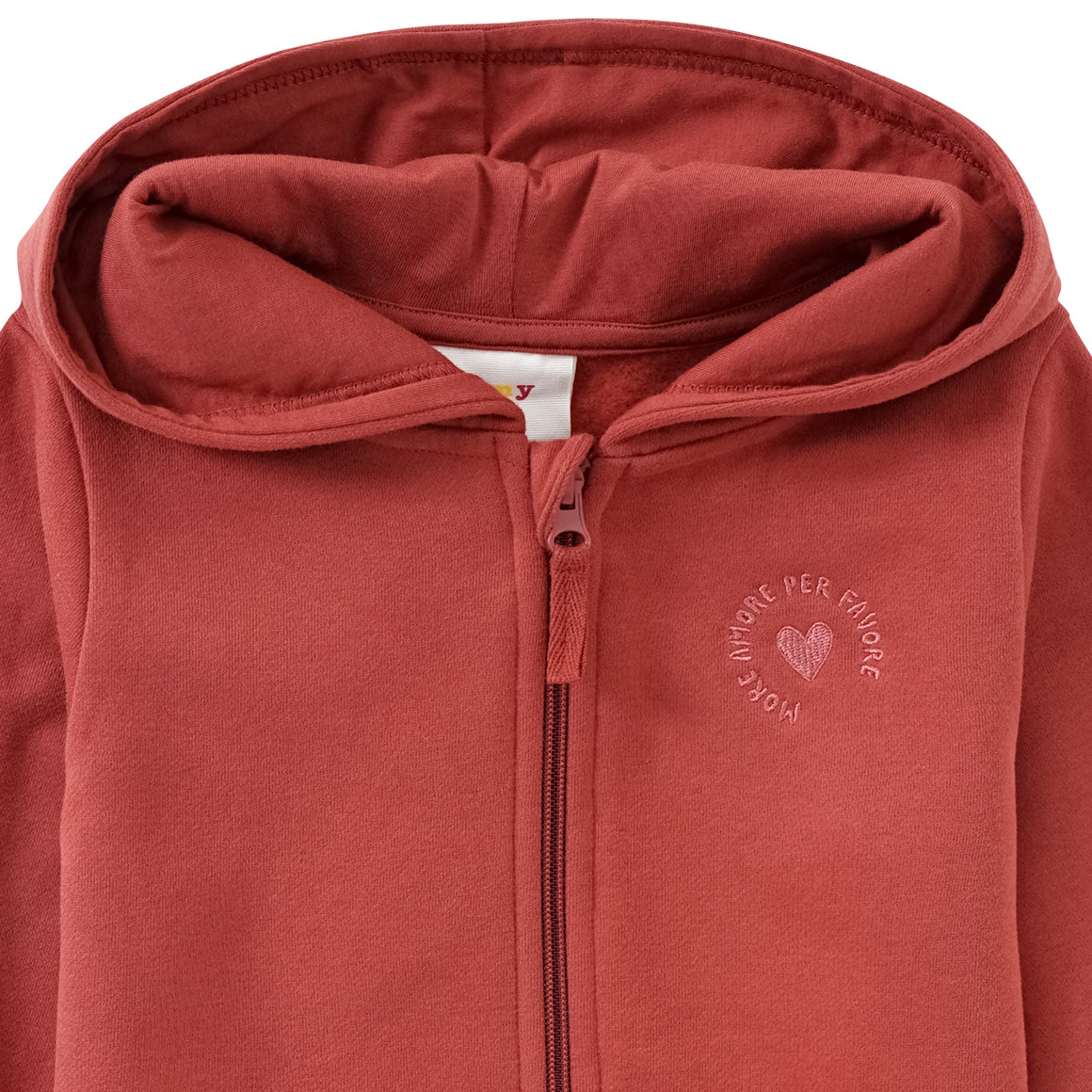 Tricot vest met capuchon voor meisjes