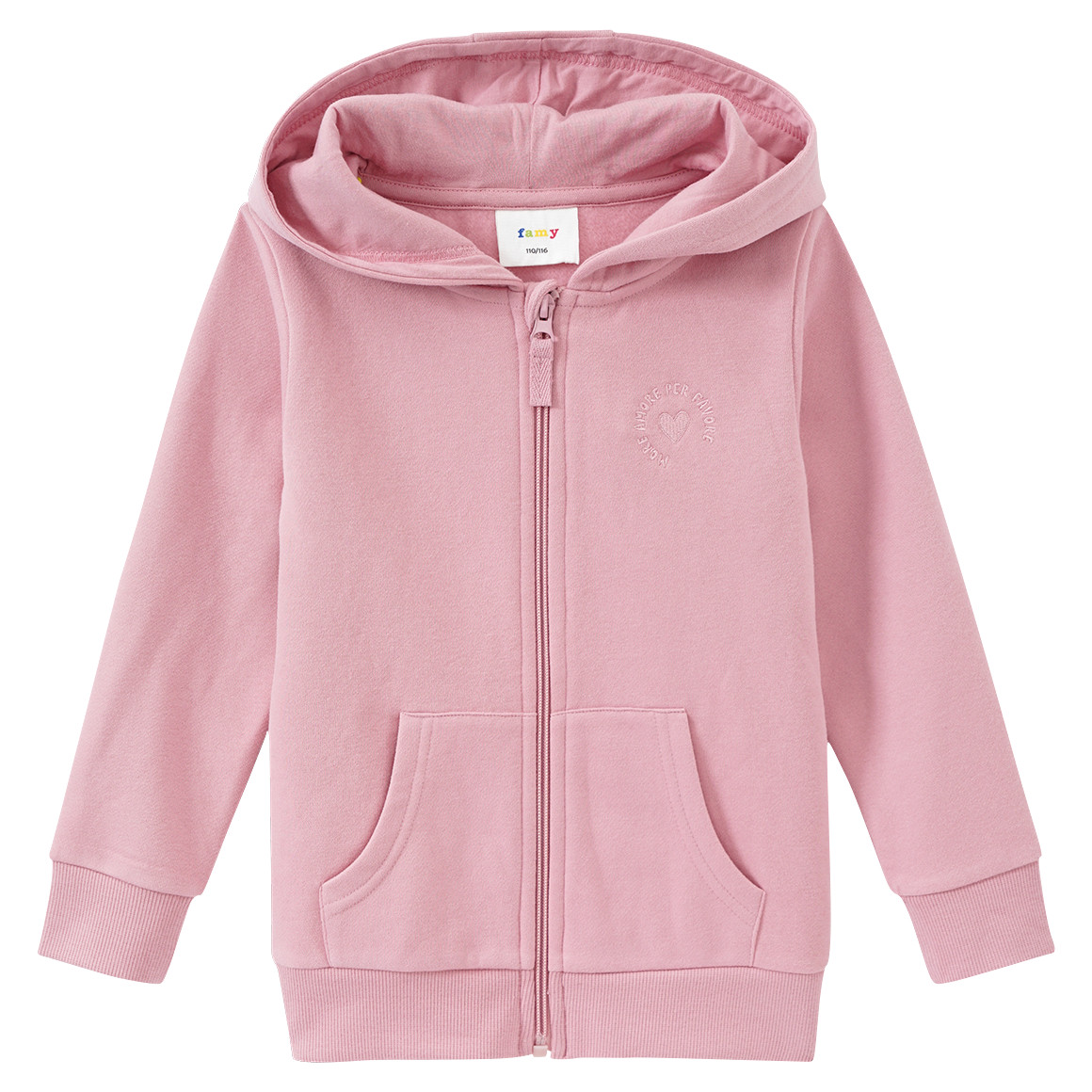 Tricot vest met capuchon voor meisjes