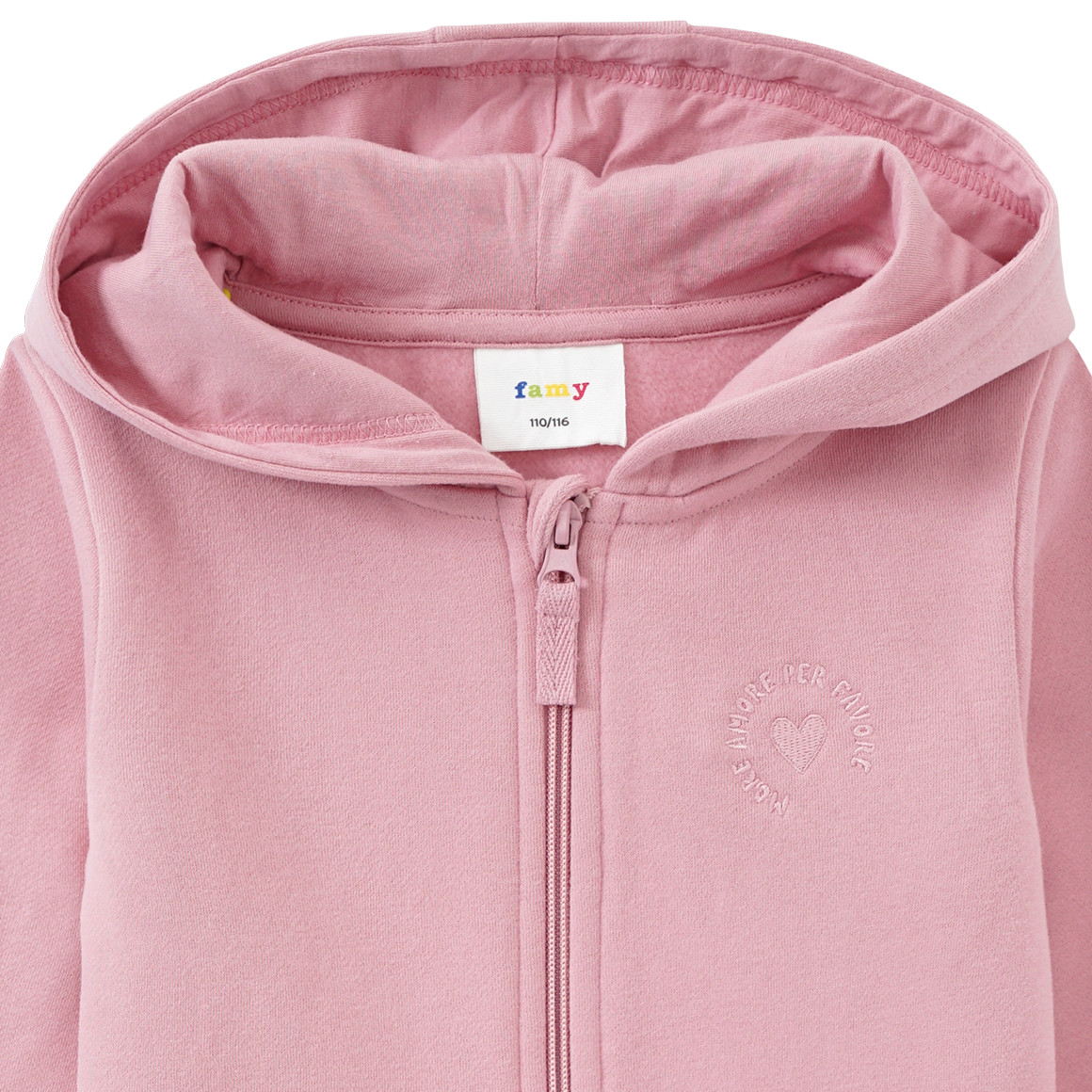 Tricot vest met capuchon voor meisjes