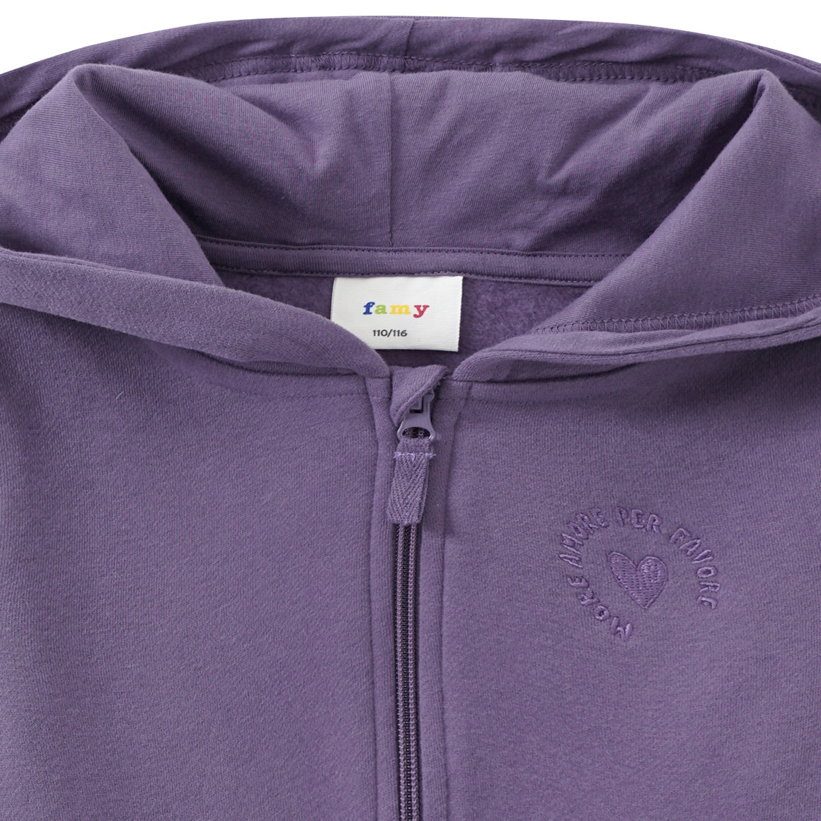 Tricot vesten met capuchon voor meisjes