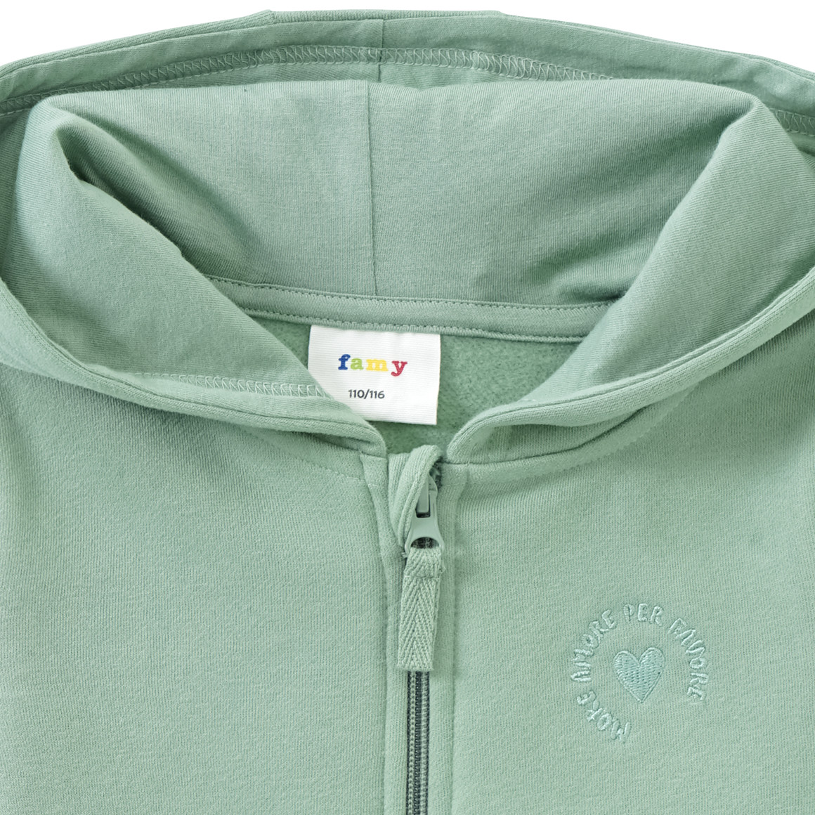 Tricot vest met capuchon voor meisjes