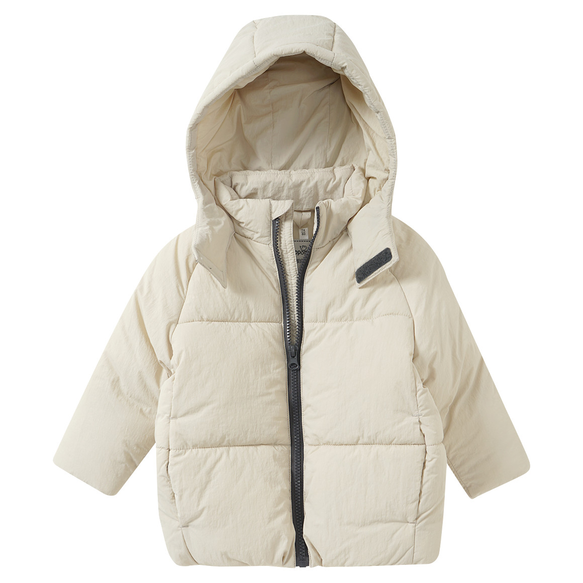 Baby Steppjacke mit Kapuze