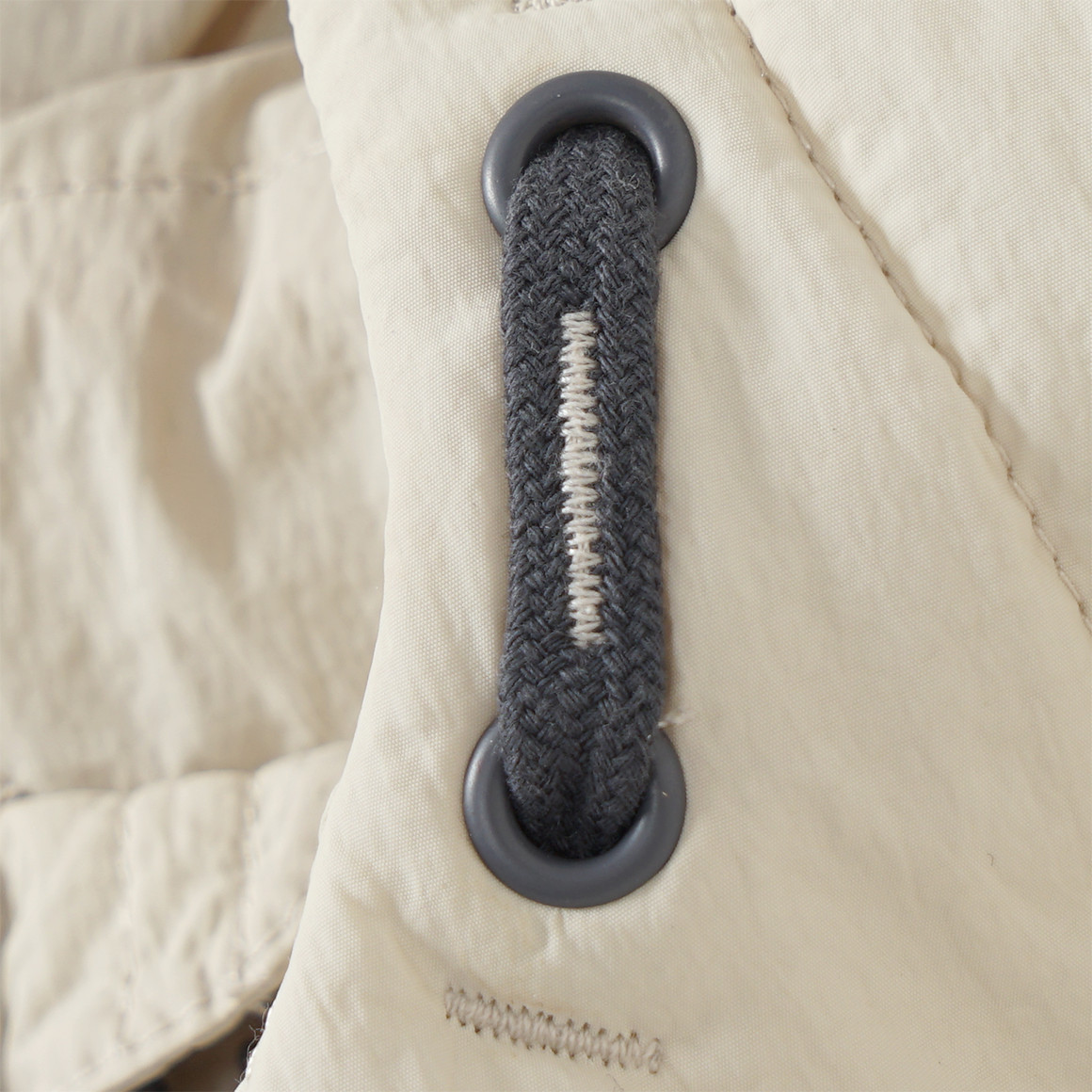 Baby Steppjacke mit Kapuze