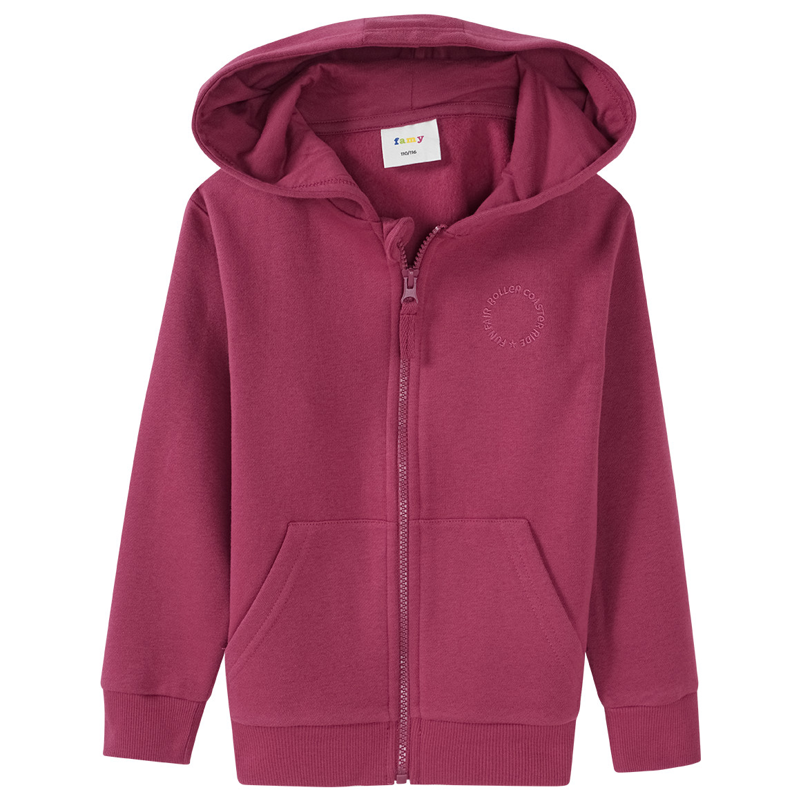 Jungen Sweatjacke im Basic-Look