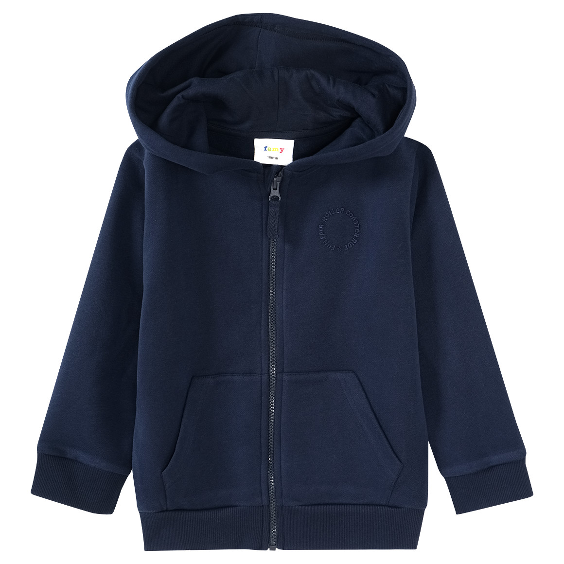 Jungen Sweatjacke im Basic-Look