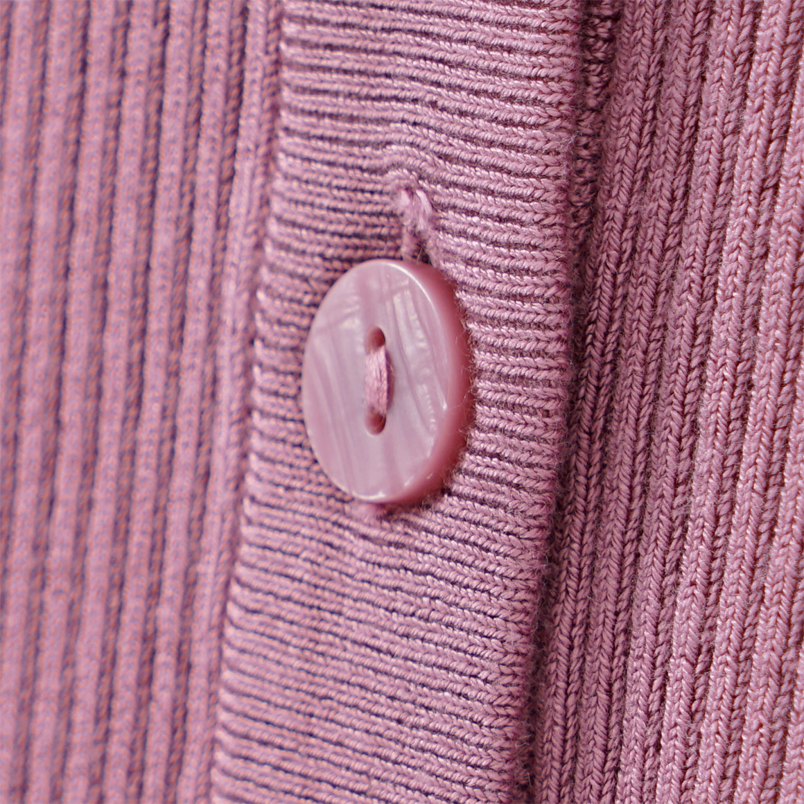 Mädchen Strickjacke unifarben