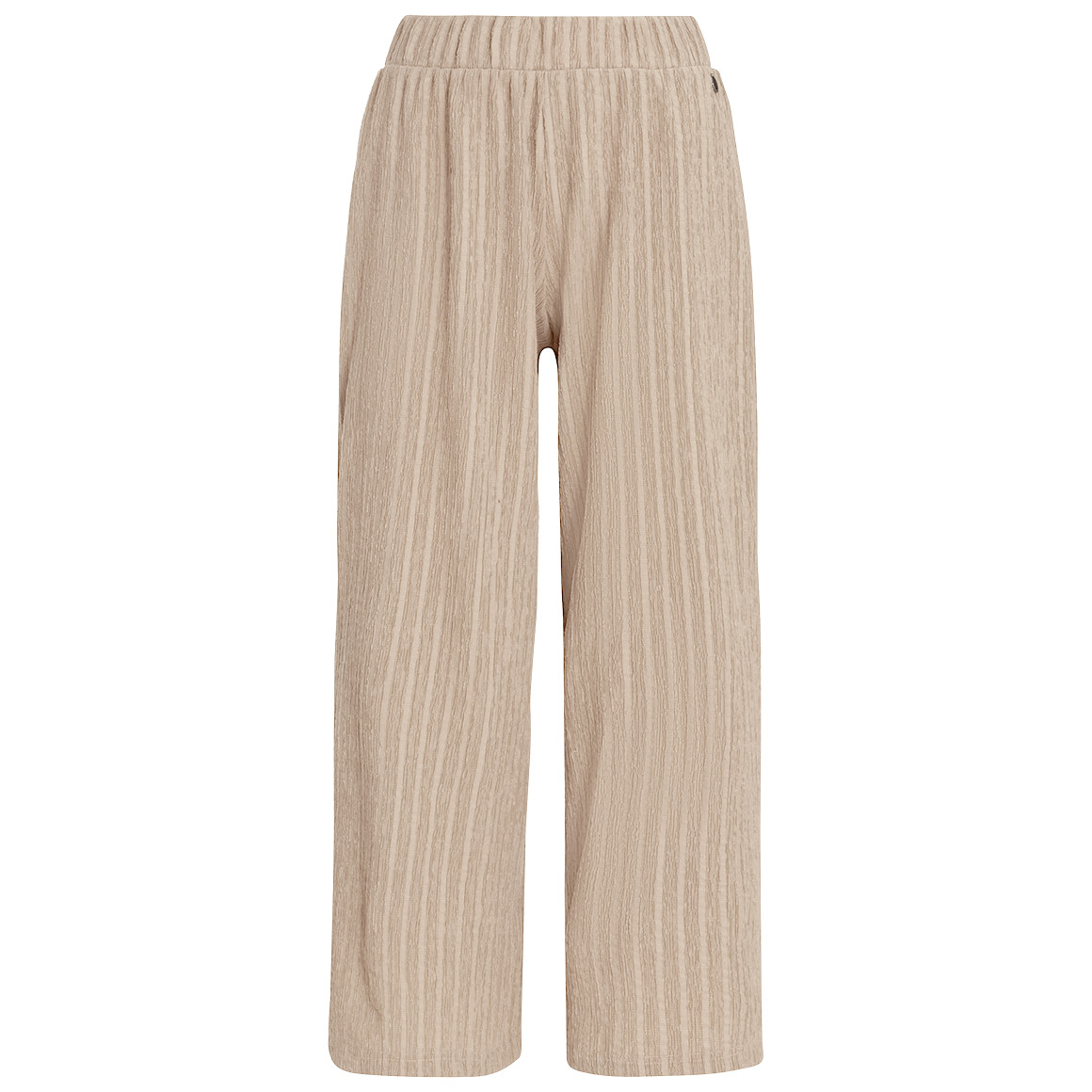 Dames culottes met gestructureerde strepen