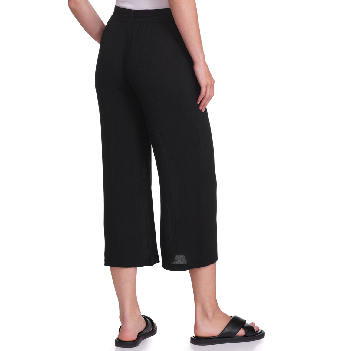 Damen Culotte mit Bindegürtel