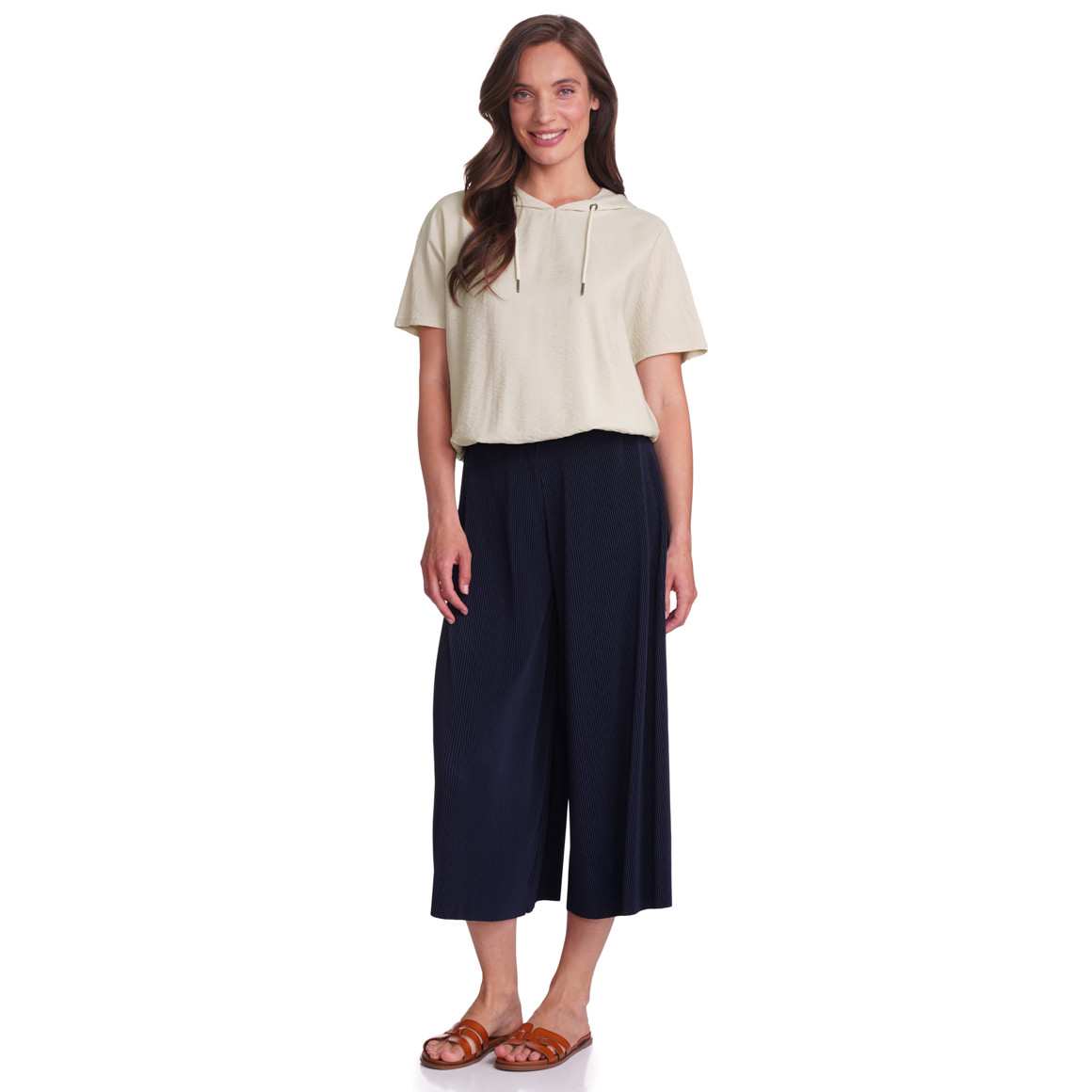 Dames-T-shirt met capuchon