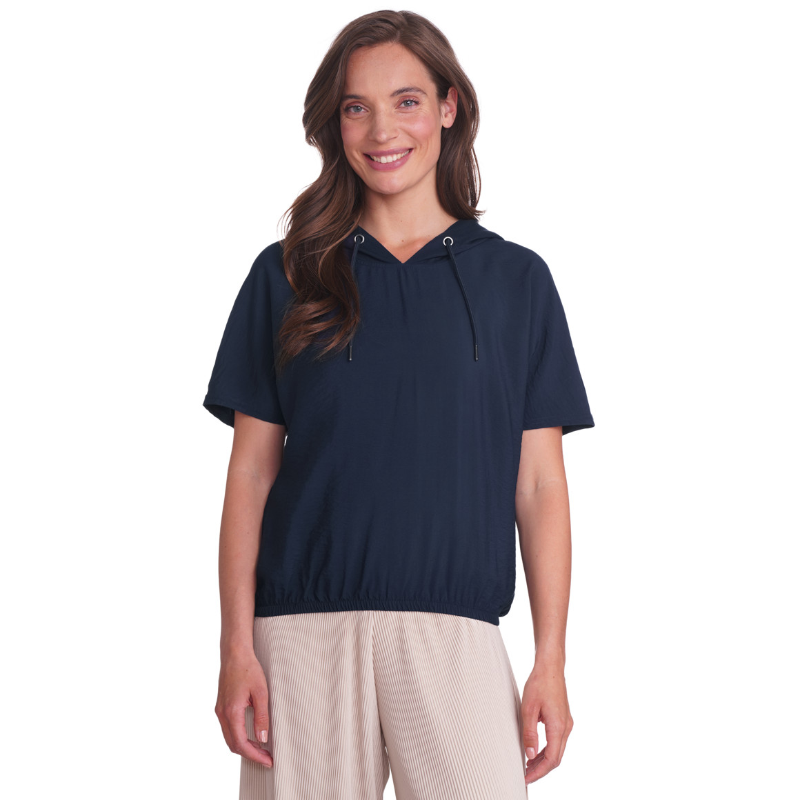 Dames T-shirt met capuchon