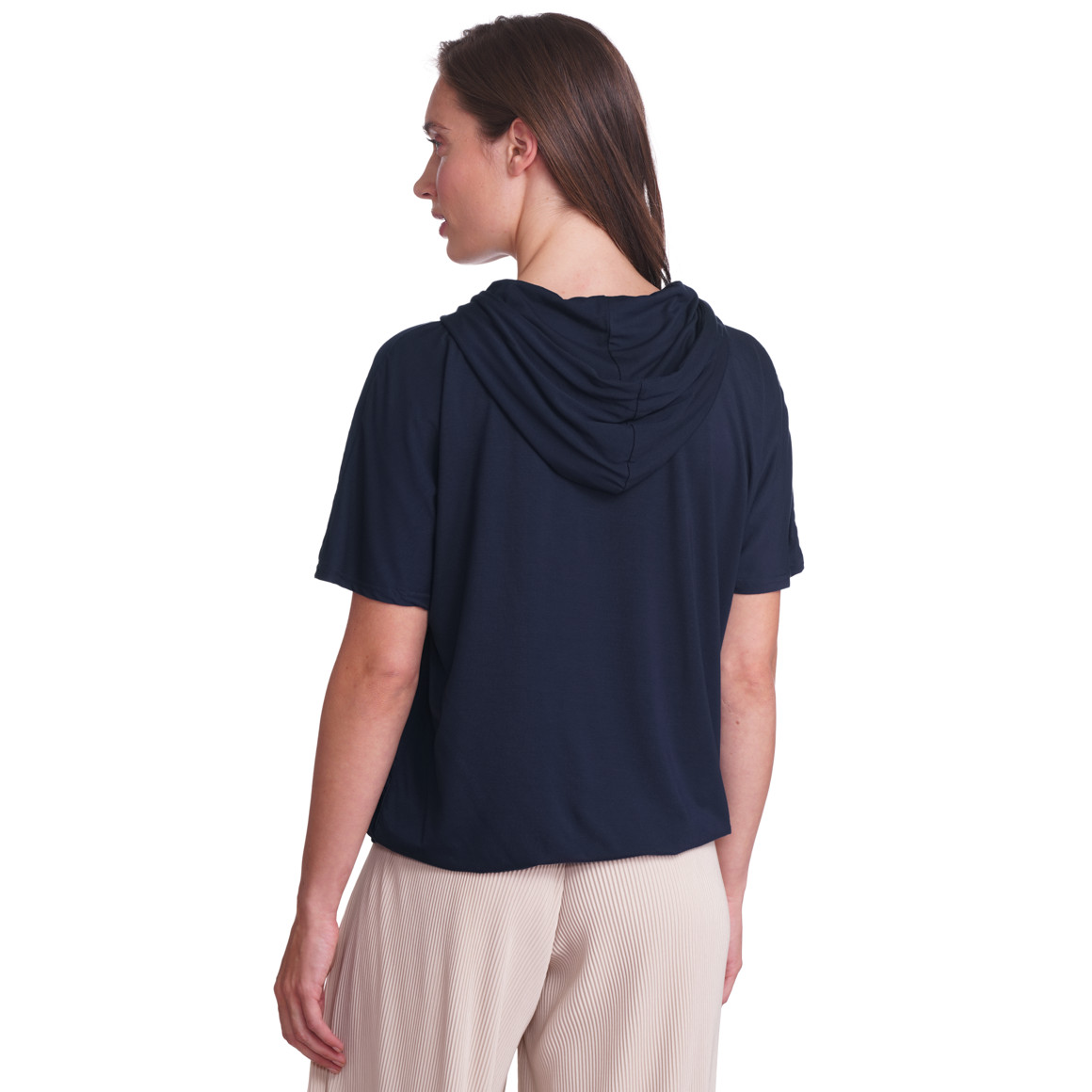 Dames T-shirt met capuchon