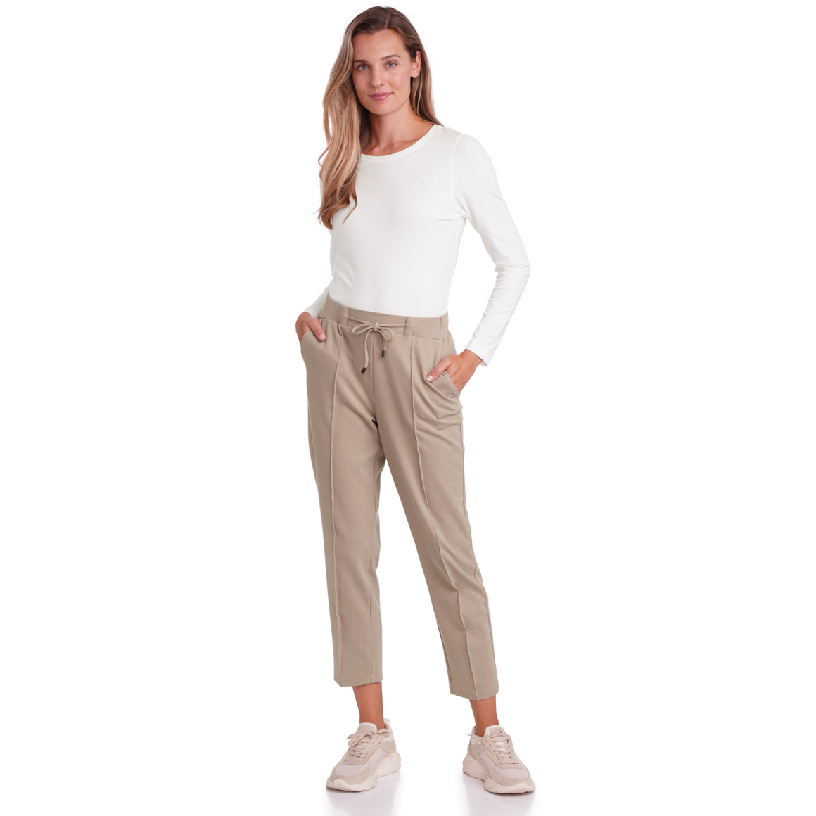Damen Langarmshirt im Basic-Look