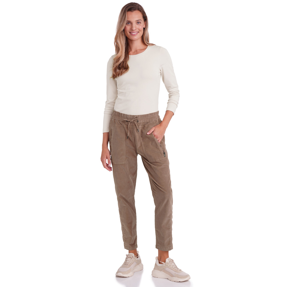 Damen Langarmshirt im Basic-Look