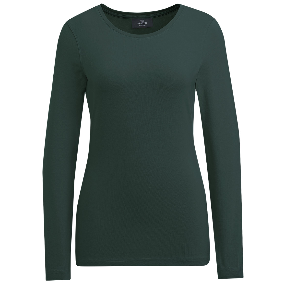 Damen Langarmshirt im Basic-Look