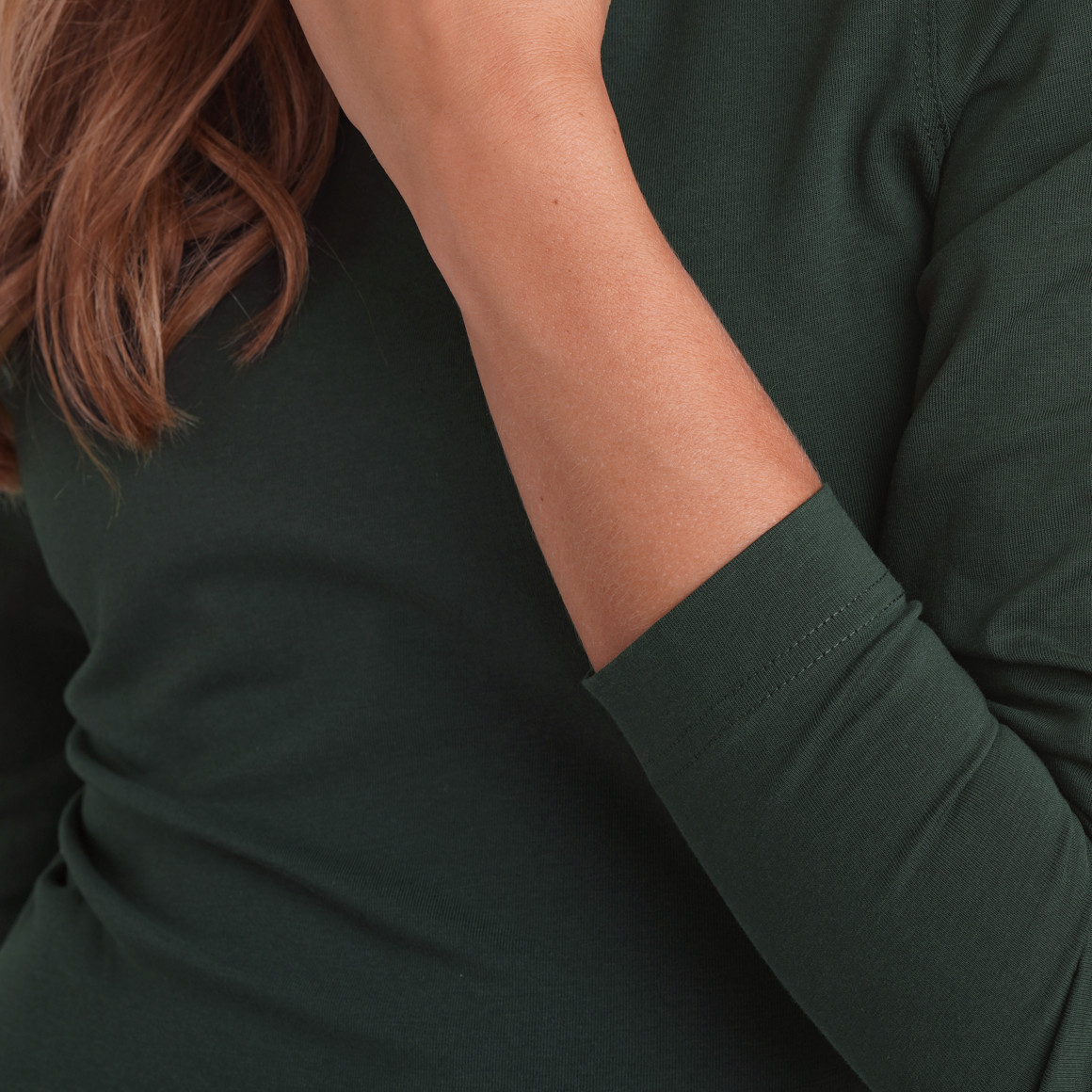 Damen Langarmshirt im Basic-Look