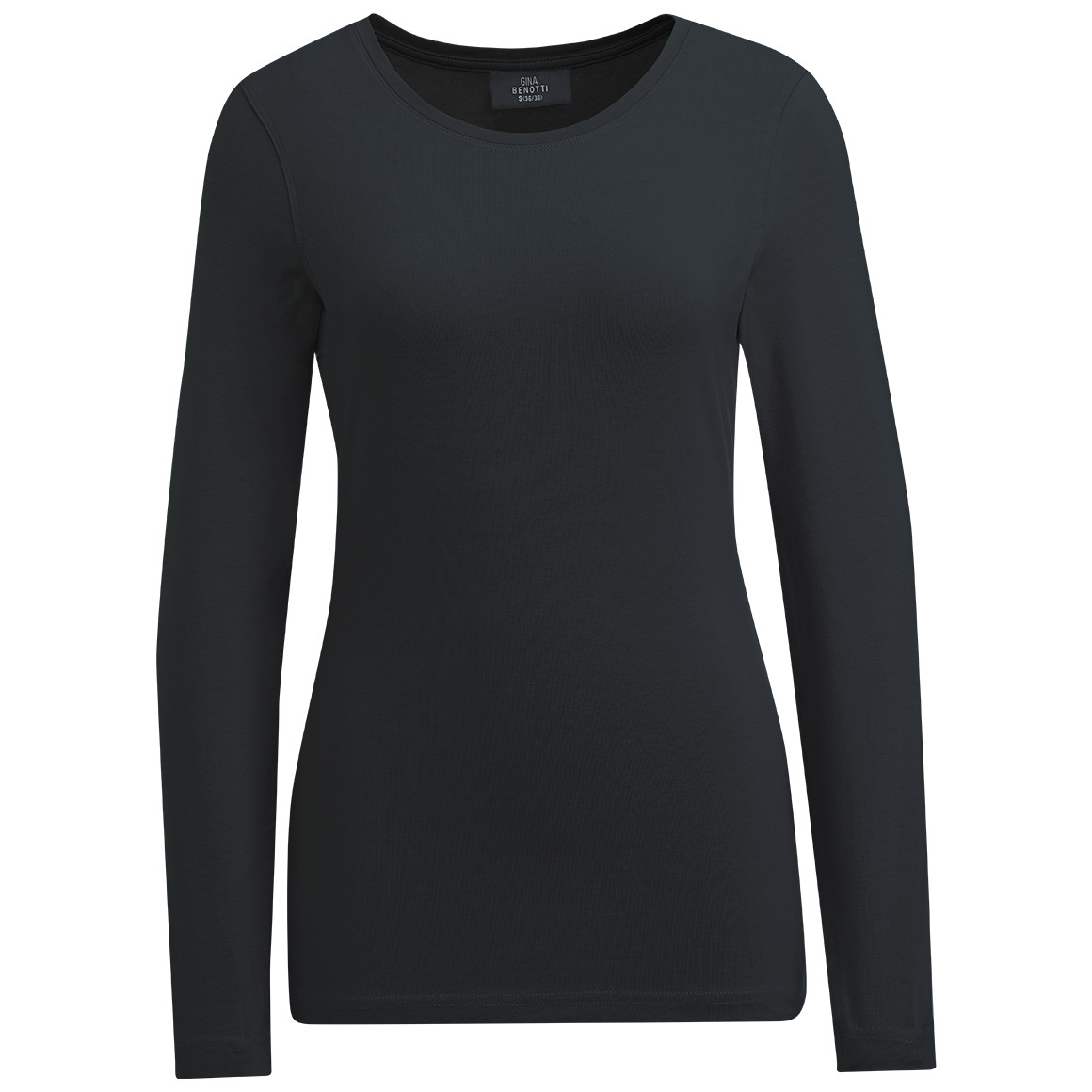 Damen Langarmshirt im Basic-Look