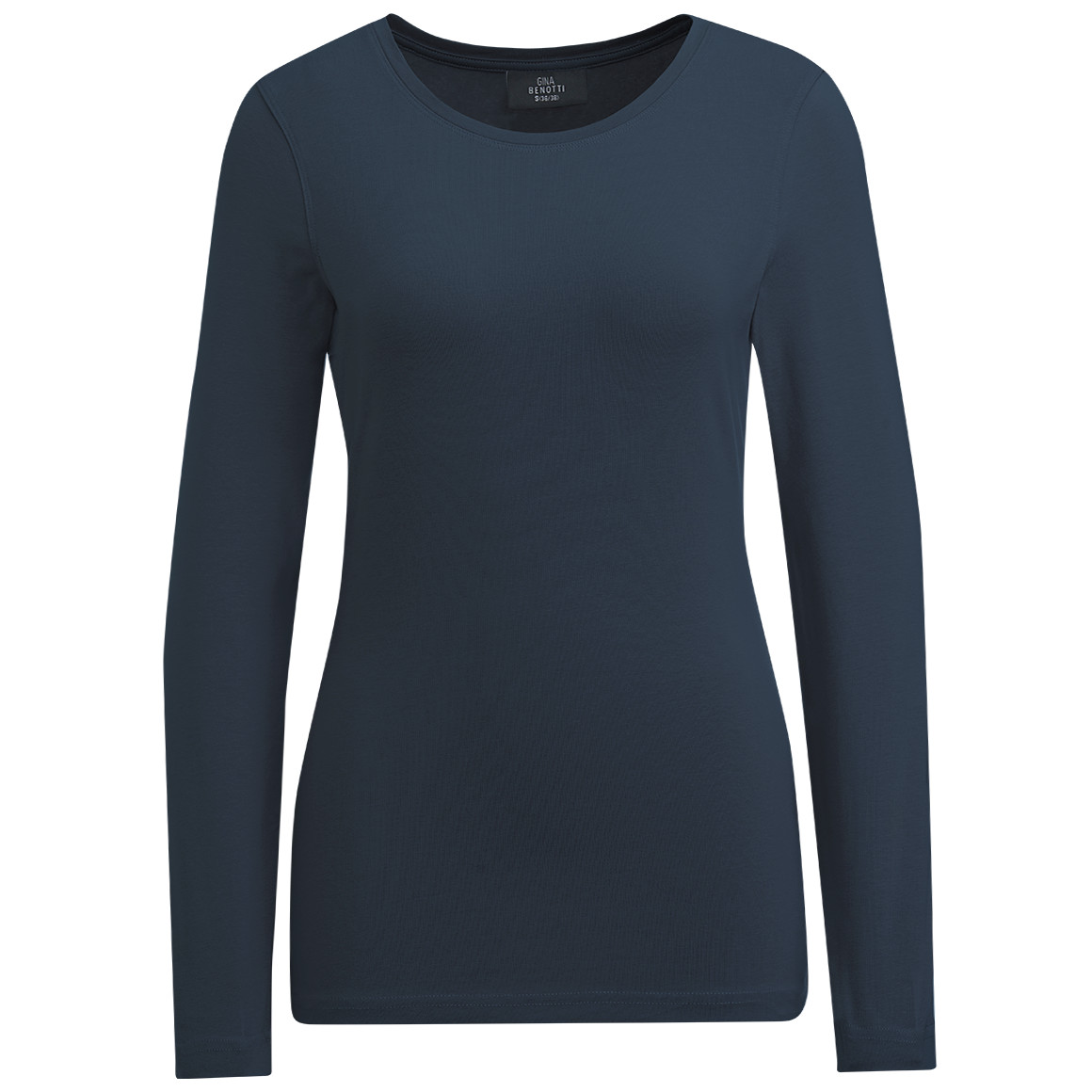 Damen Langarmshirt im Basic-Look
