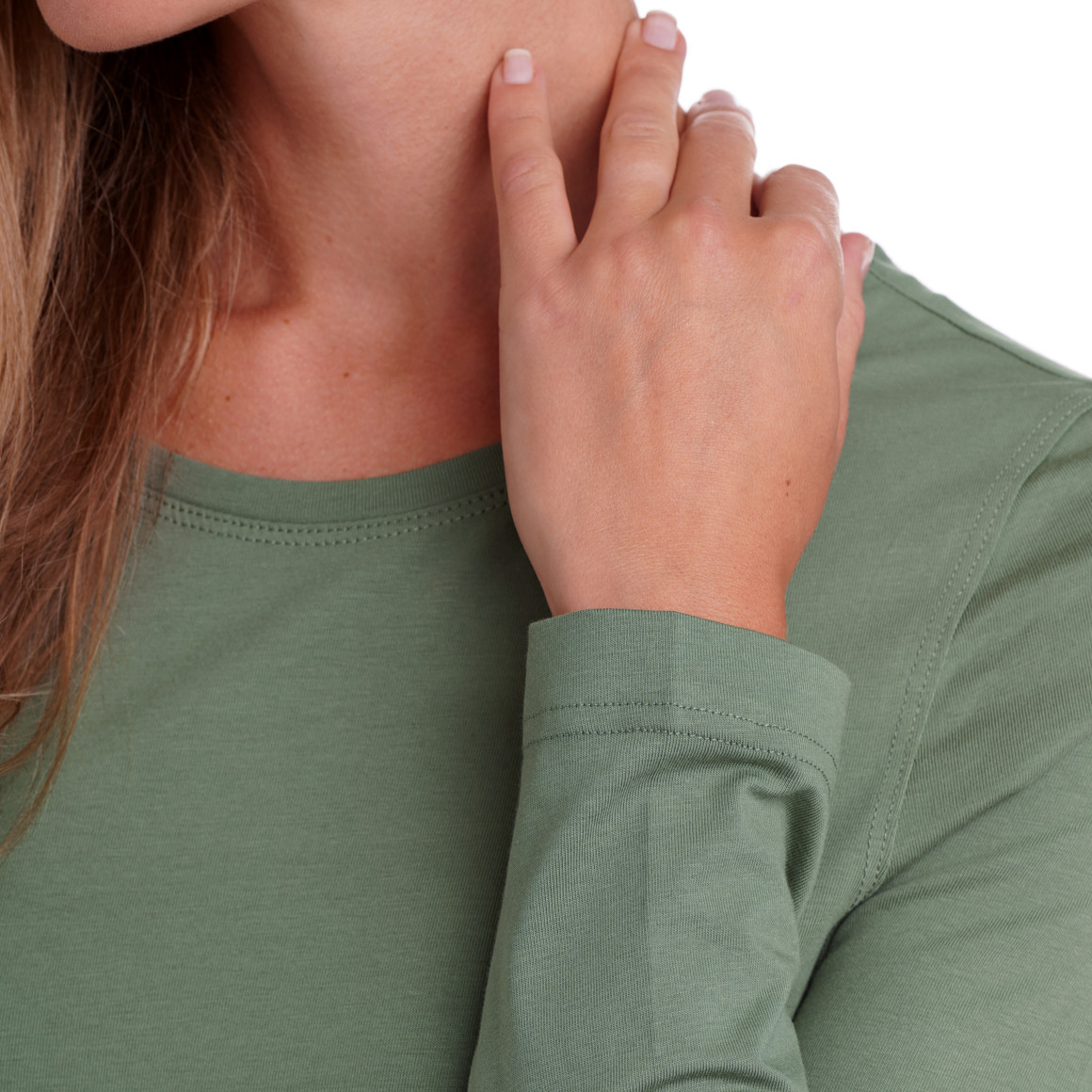 Damen Langarmshirt im Basic-Look