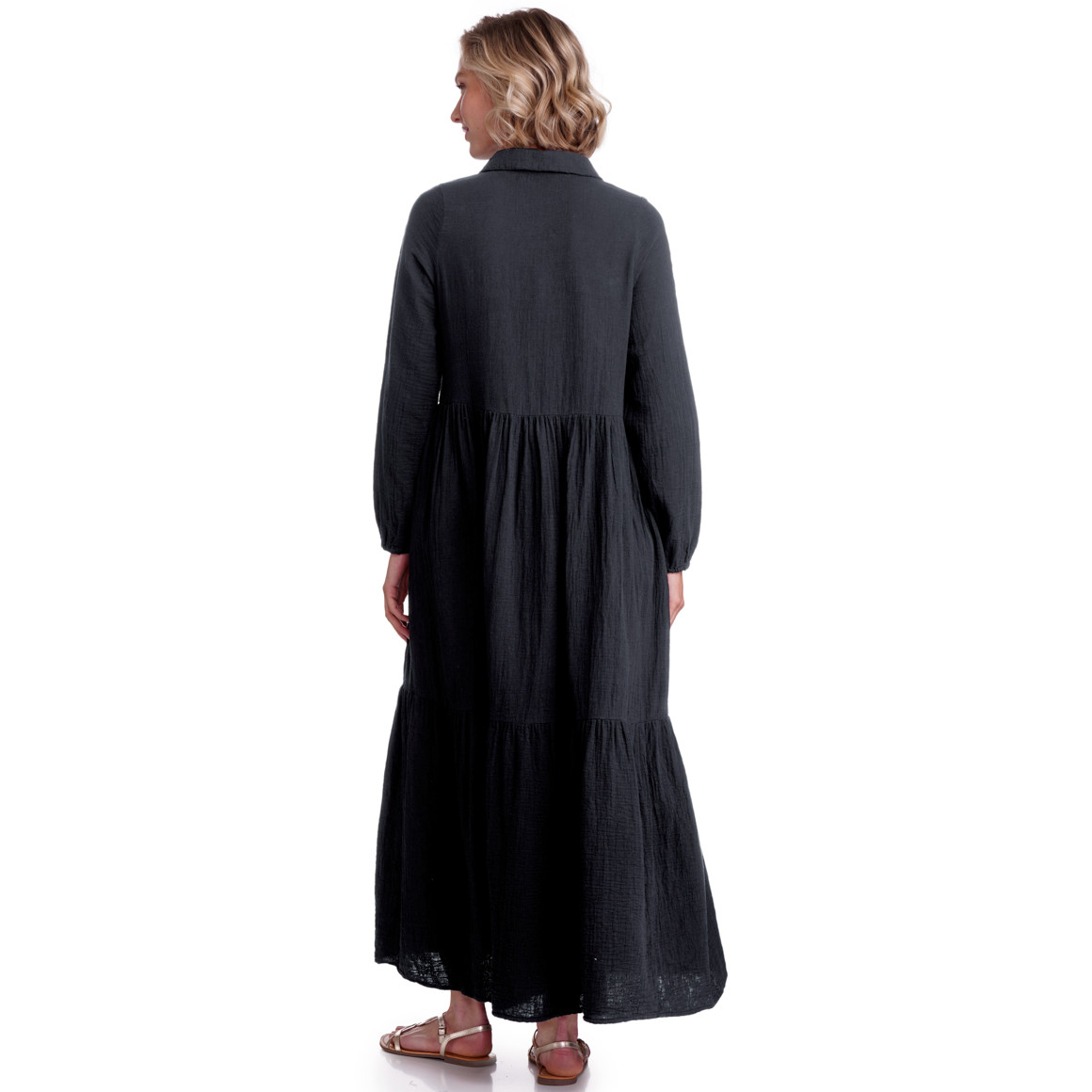 Damesjurk van katoenen mousseline