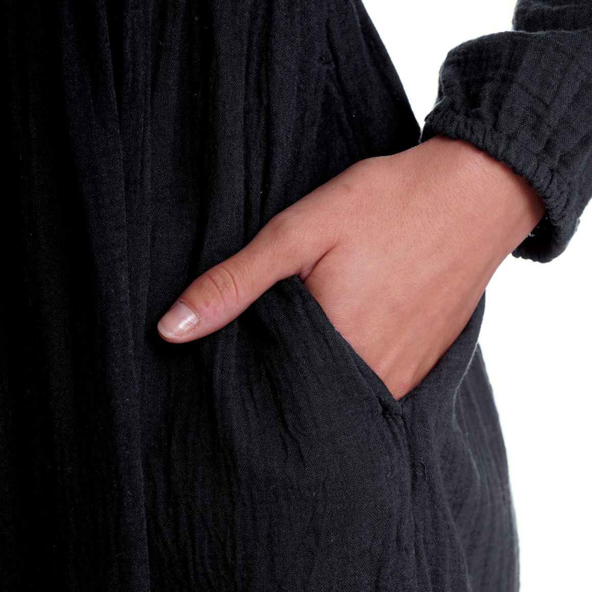 Damesjurk van katoenen mousseline