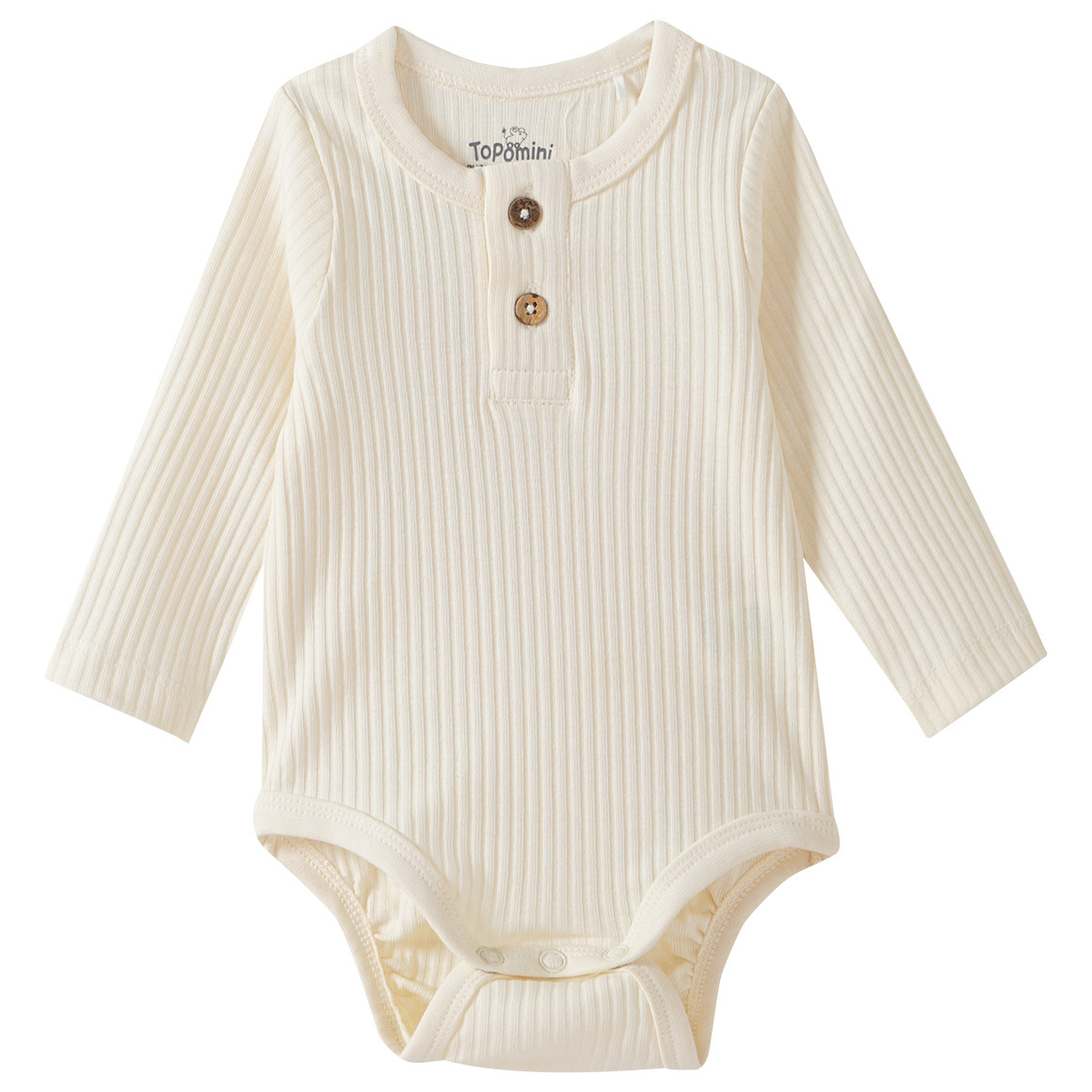 Baby romper met lange mouwen