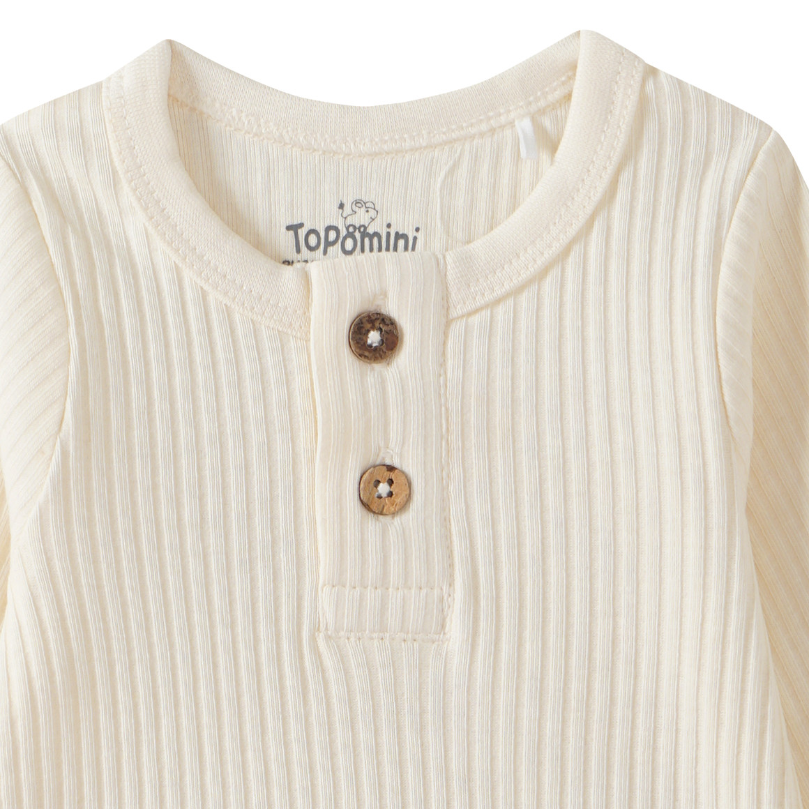 Baby romper met lange mouwen