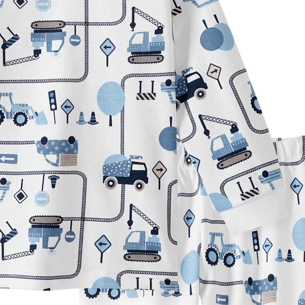 Baby Schlafanzug aus Bio-Baumwolle