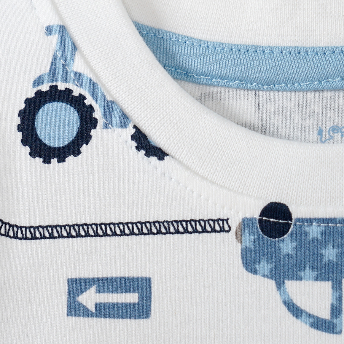 Baby Schlafanzug aus Bio-Baumwolle