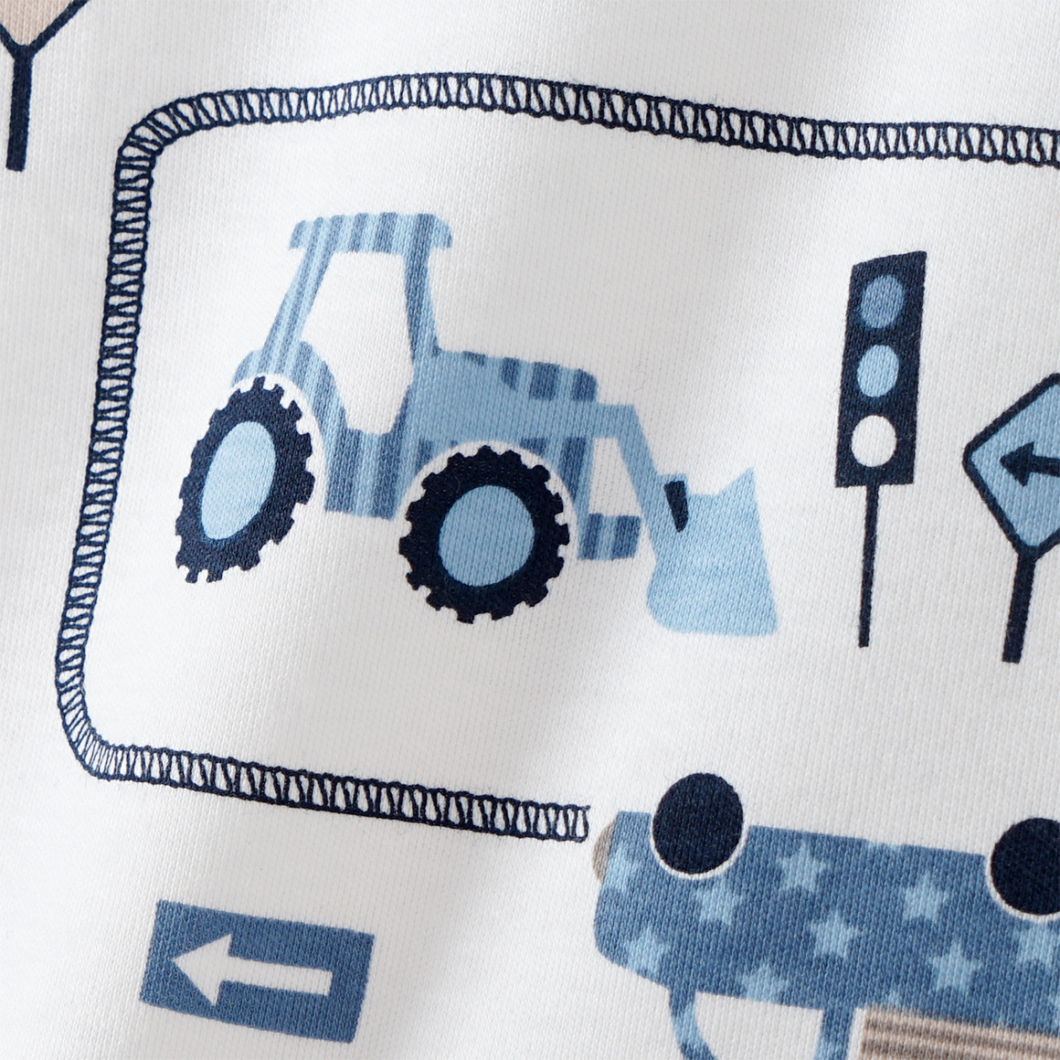 Baby Schlafanzug aus Bio-Baumwolle