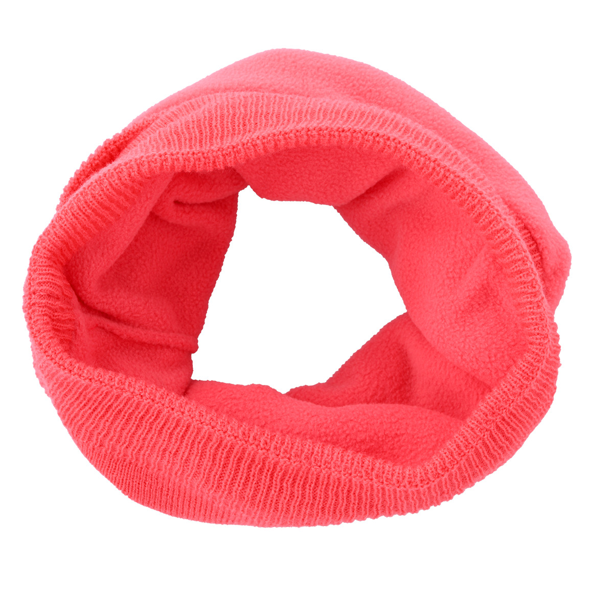 Ronde babysjaal met fleecevoering