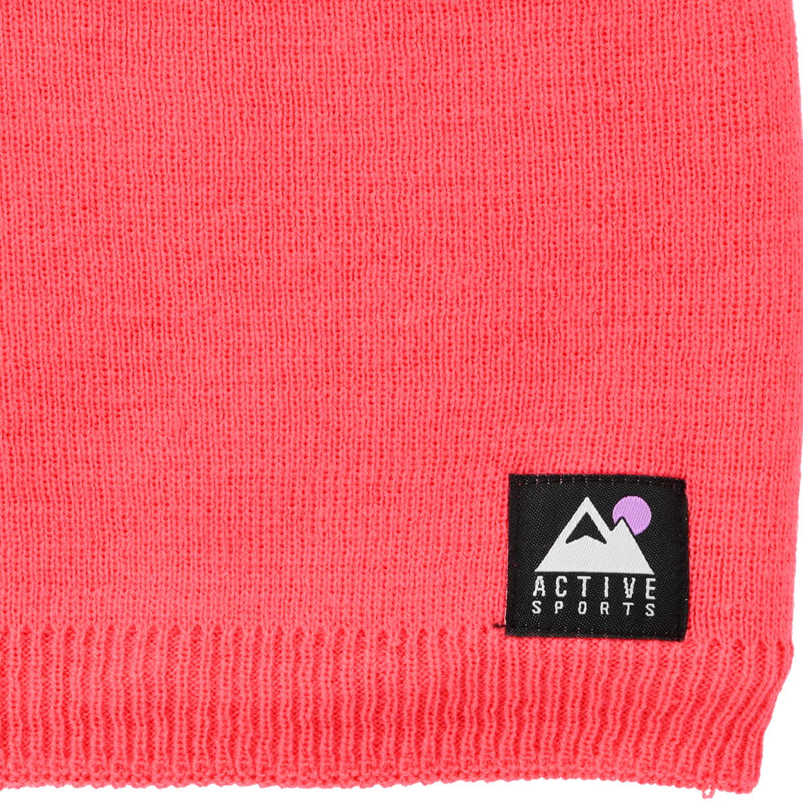 Ronde babysjaal met fleecevoering