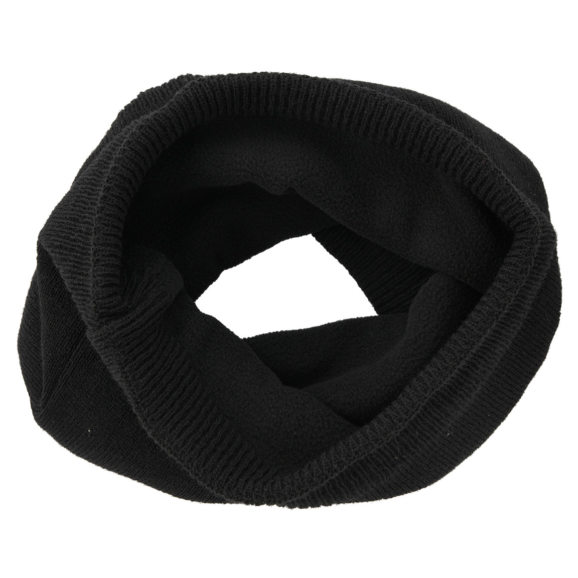 Ronde sjaal met fleecevoering voor kinderen